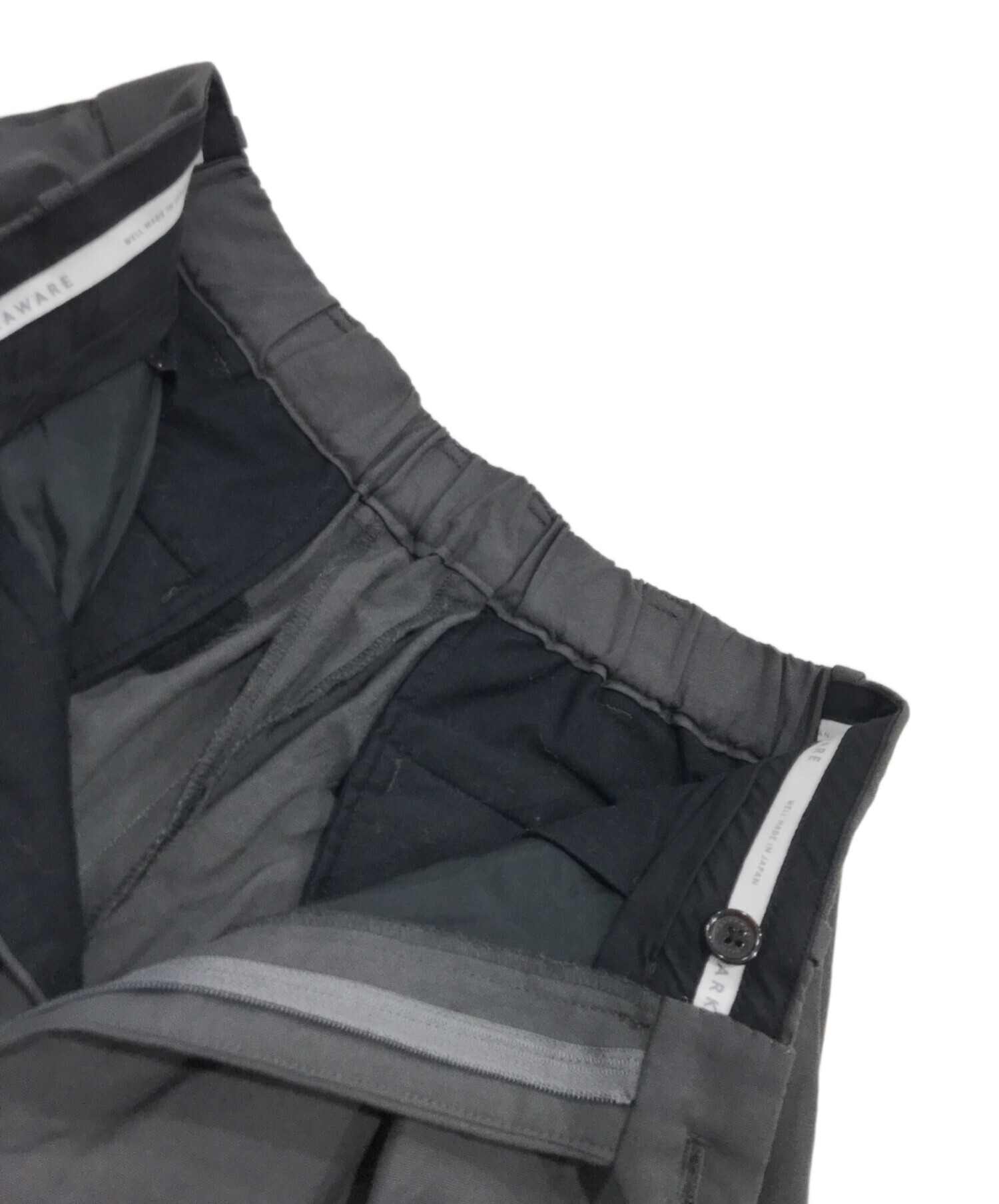 中古・古着通販】MARKAWARE (マーカウェア) PLEATED WIDE TROUSERS
