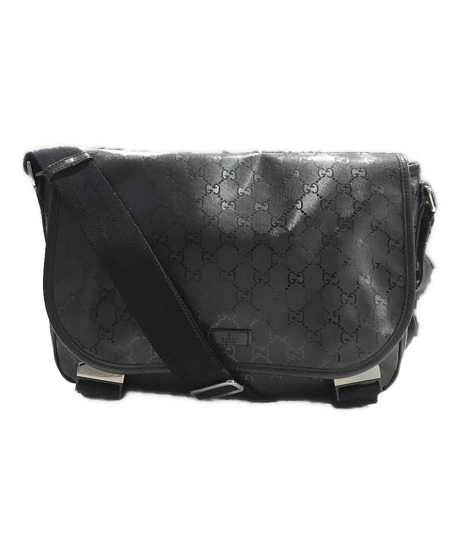 中古・古着通販】GUCCI (グッチ) GGインプリメ/メッセンジャーバッグ