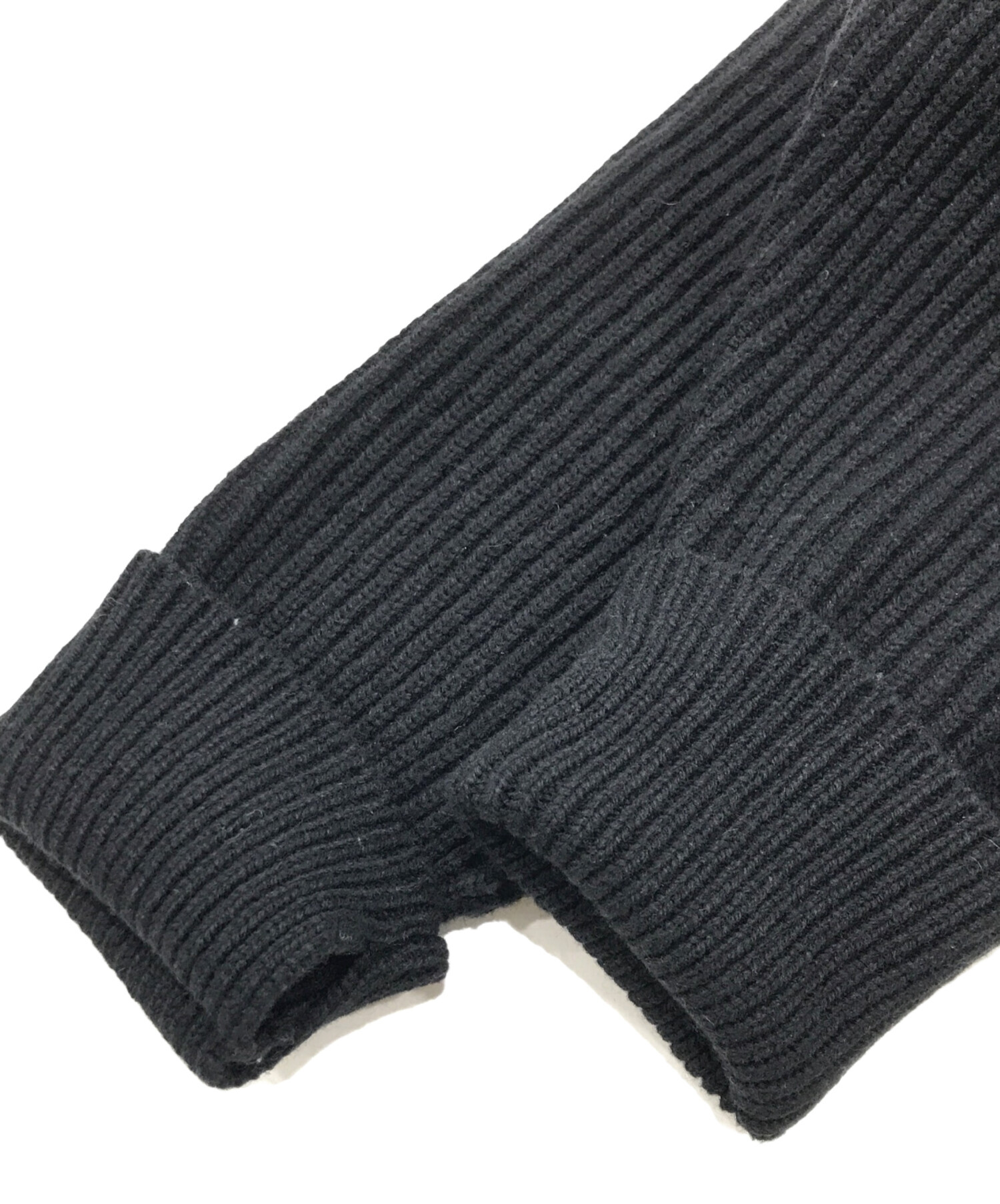 中古・古着通販】jieda (ジエダ) 2WAY ZIP UP KNIT/ニット/ハイネック