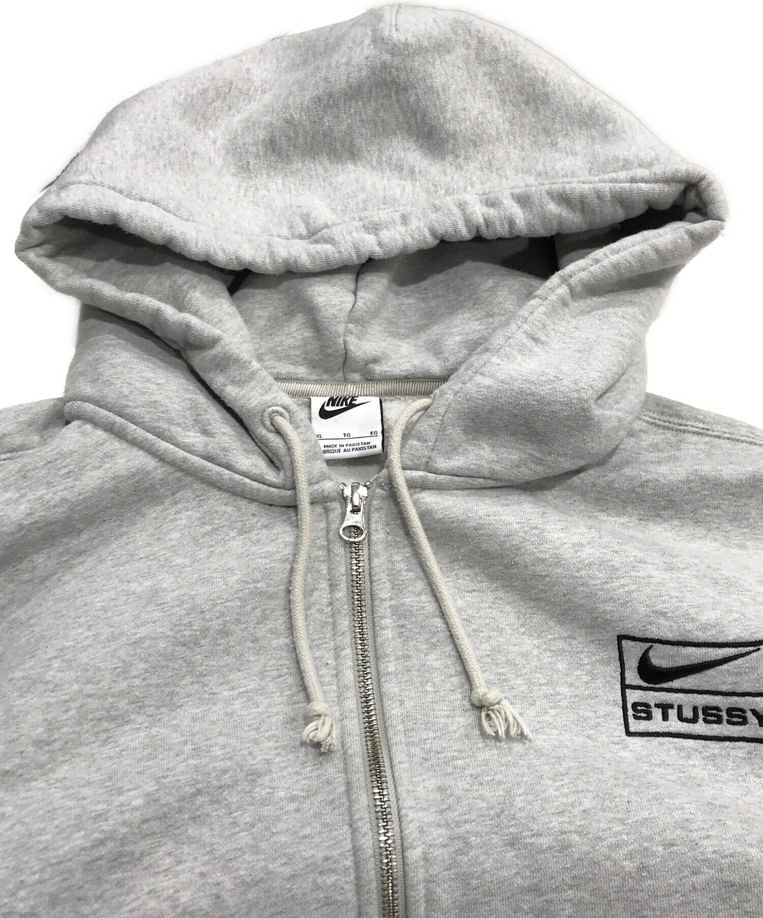 中古・古着通販】NIKE (ナイキ) stussy (ステューシー) ジップパーカー