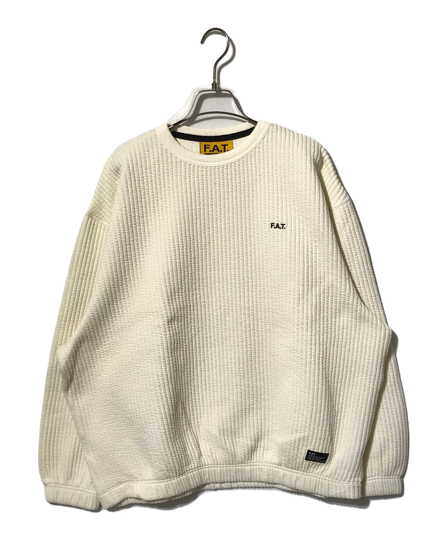 中古・古着通販】FAT (エフエーティー) QUILUP クルーネックスウェット