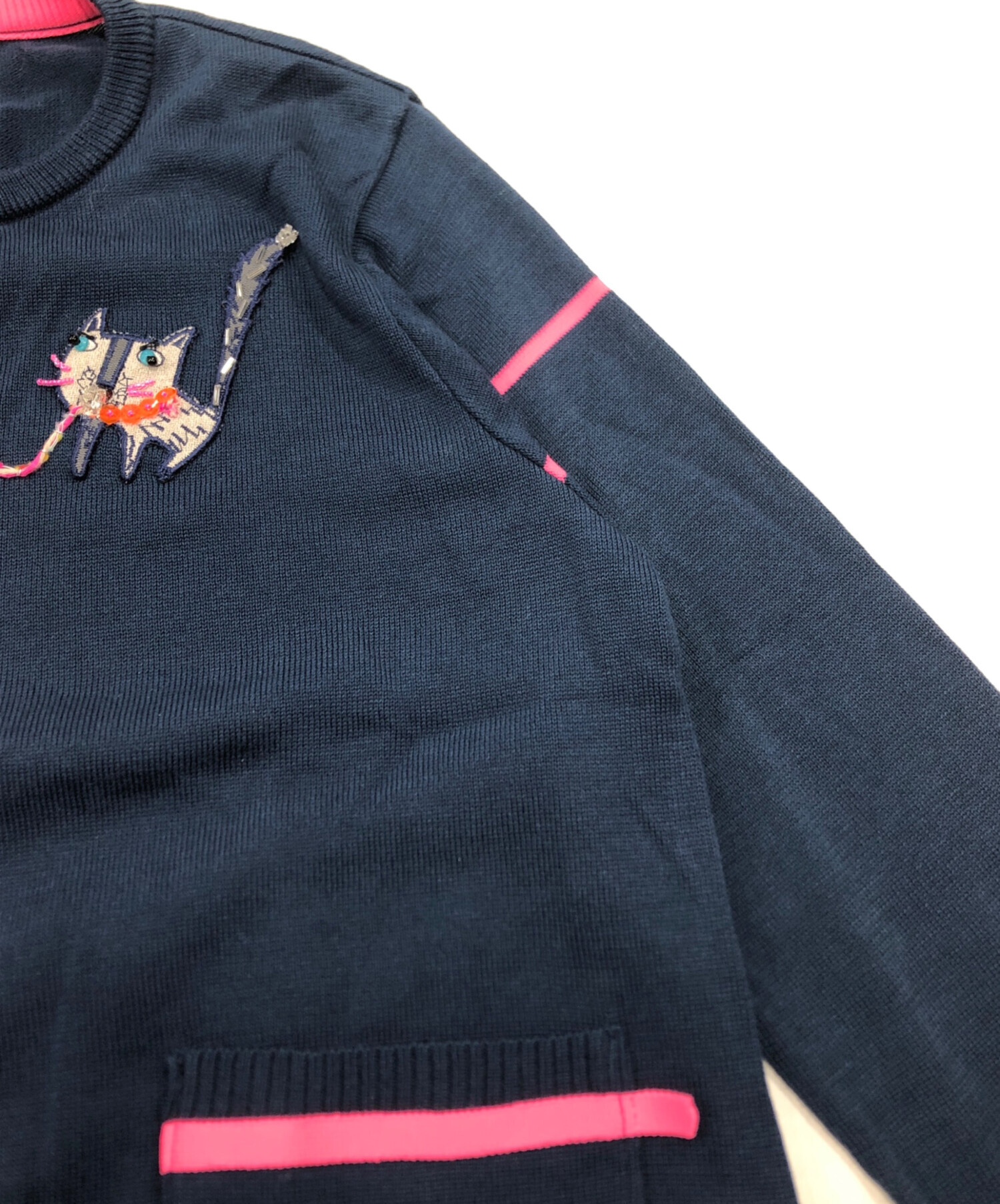 中古・古着通販】OLLEBOREBLA (オレボレブラ) ぶたさん ニット