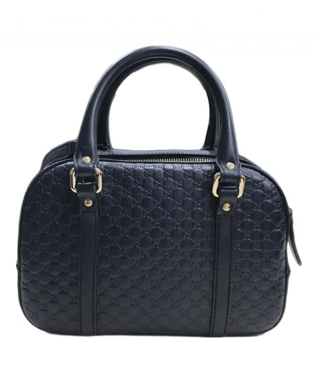 【美品✨マイクロシマ/希少】グッチ　GUCCI ネイビー　ケース　レザー 中古・古着通販】GUCCI (グッチ) マイクログッチッシマレザー