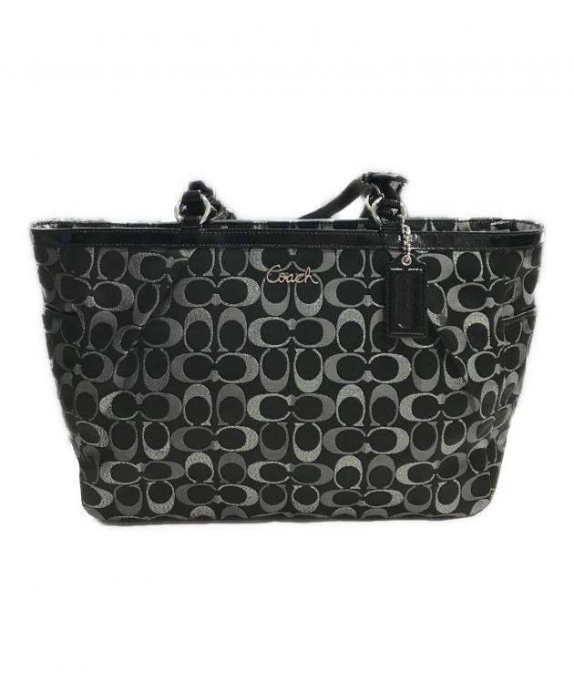 中古・古着通販】COACH (コーチ) シグニチャーラメステッチモノグラム
