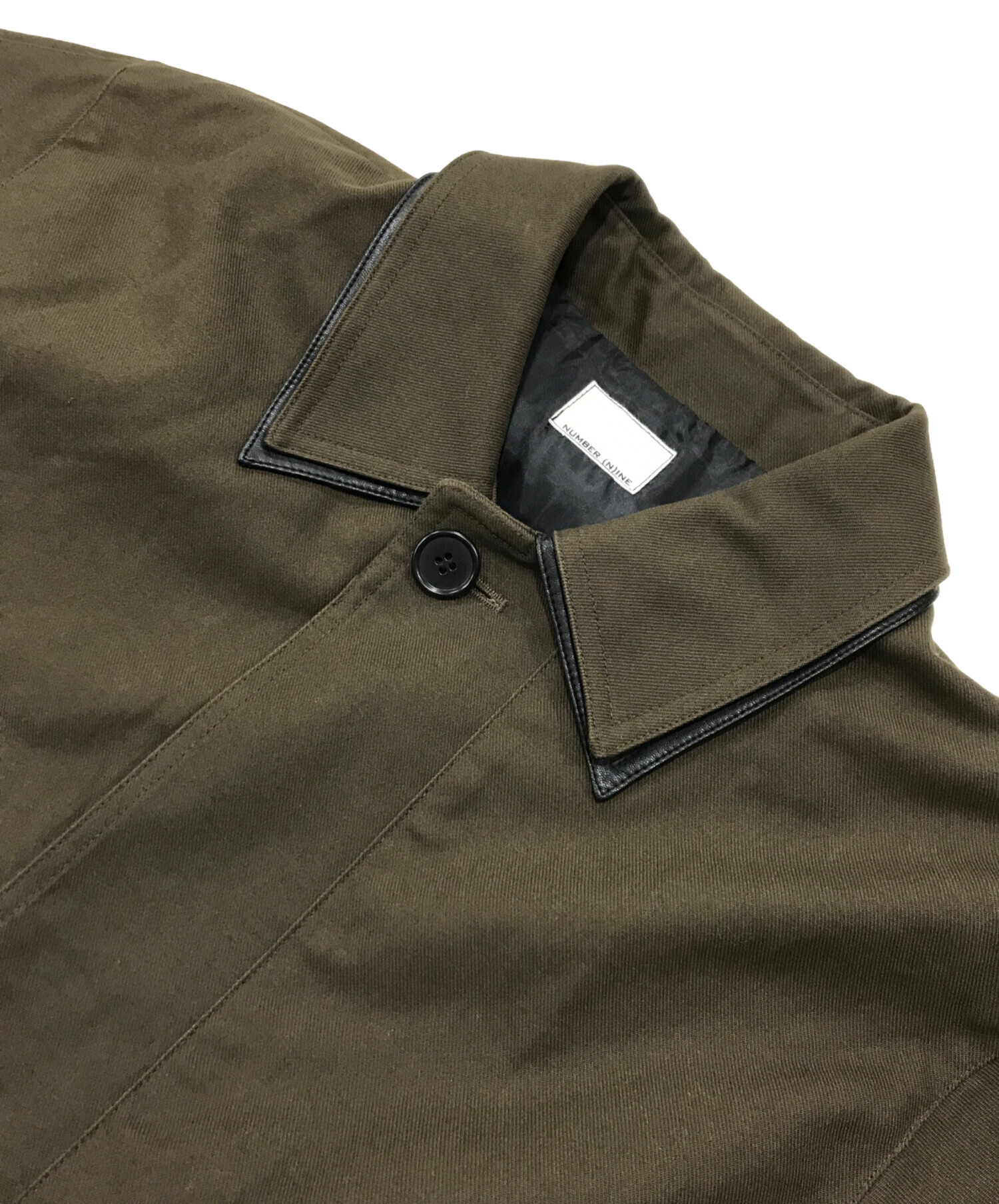 number(n)ine ナンバーナイン 03 SS&AWロングコート 中古・古着通販】NUMBER (N)INE (ナンバーナイン) コットンサージ