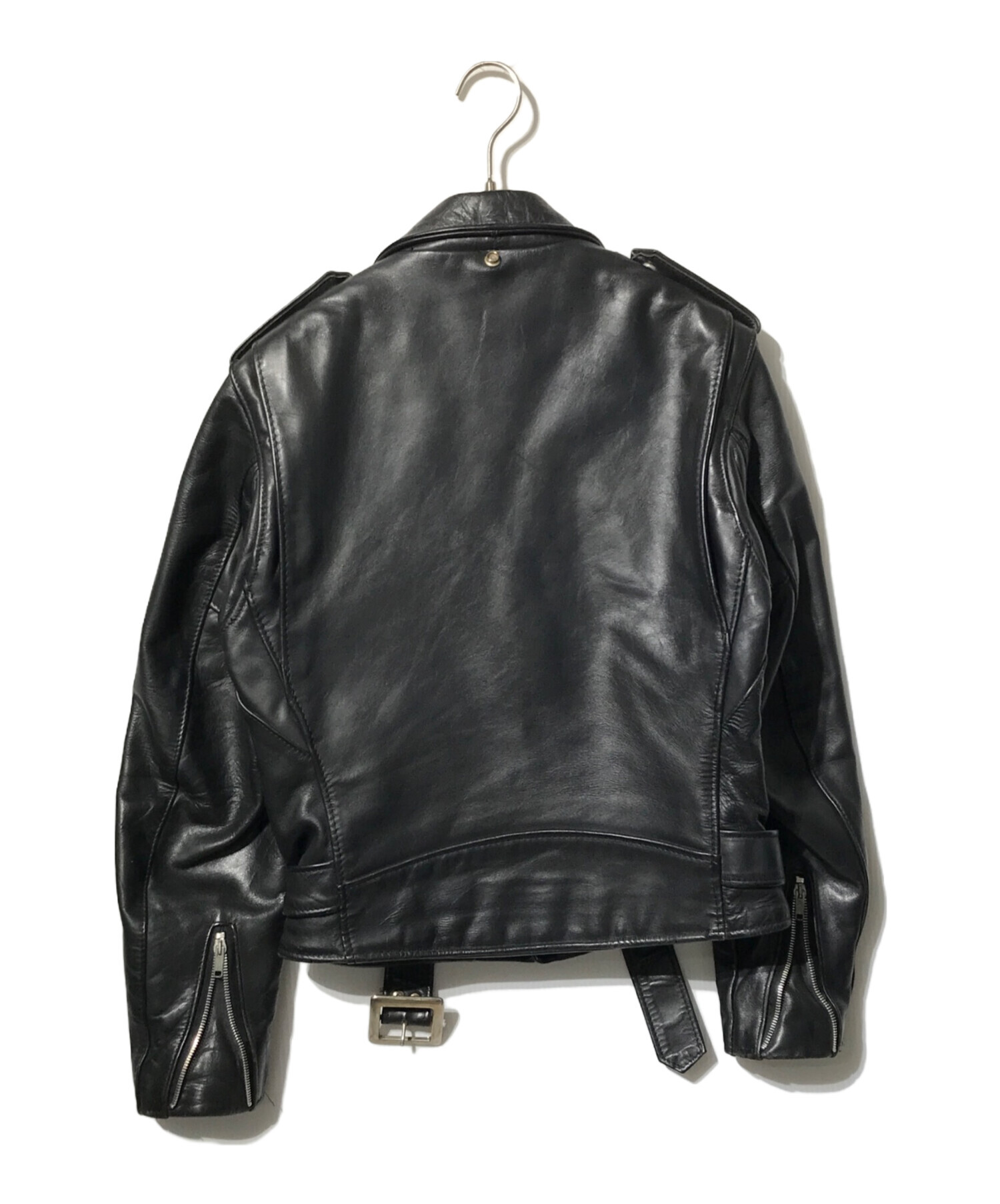 schott 618ダブルライダースジャケット　サイズ36 vintage 中古・古着通販】Schott (ショット) 618 ダブルライダースジャケット