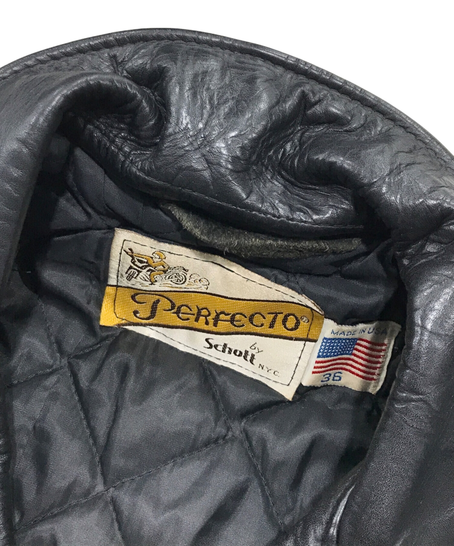 中古・古着通販】Schott (ショット) 618 ダブルライダースジャケット