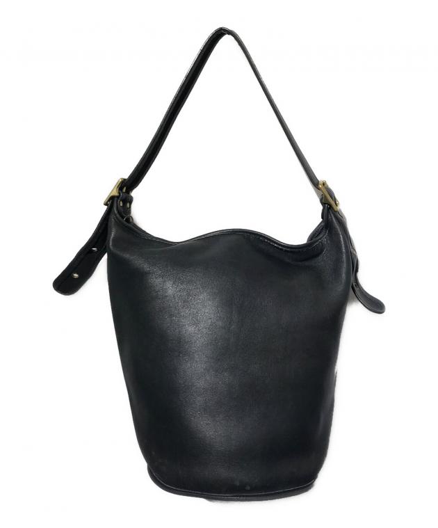 中古・古着通販】COACH (コーチ) バケツレザーショルダーバッグ
