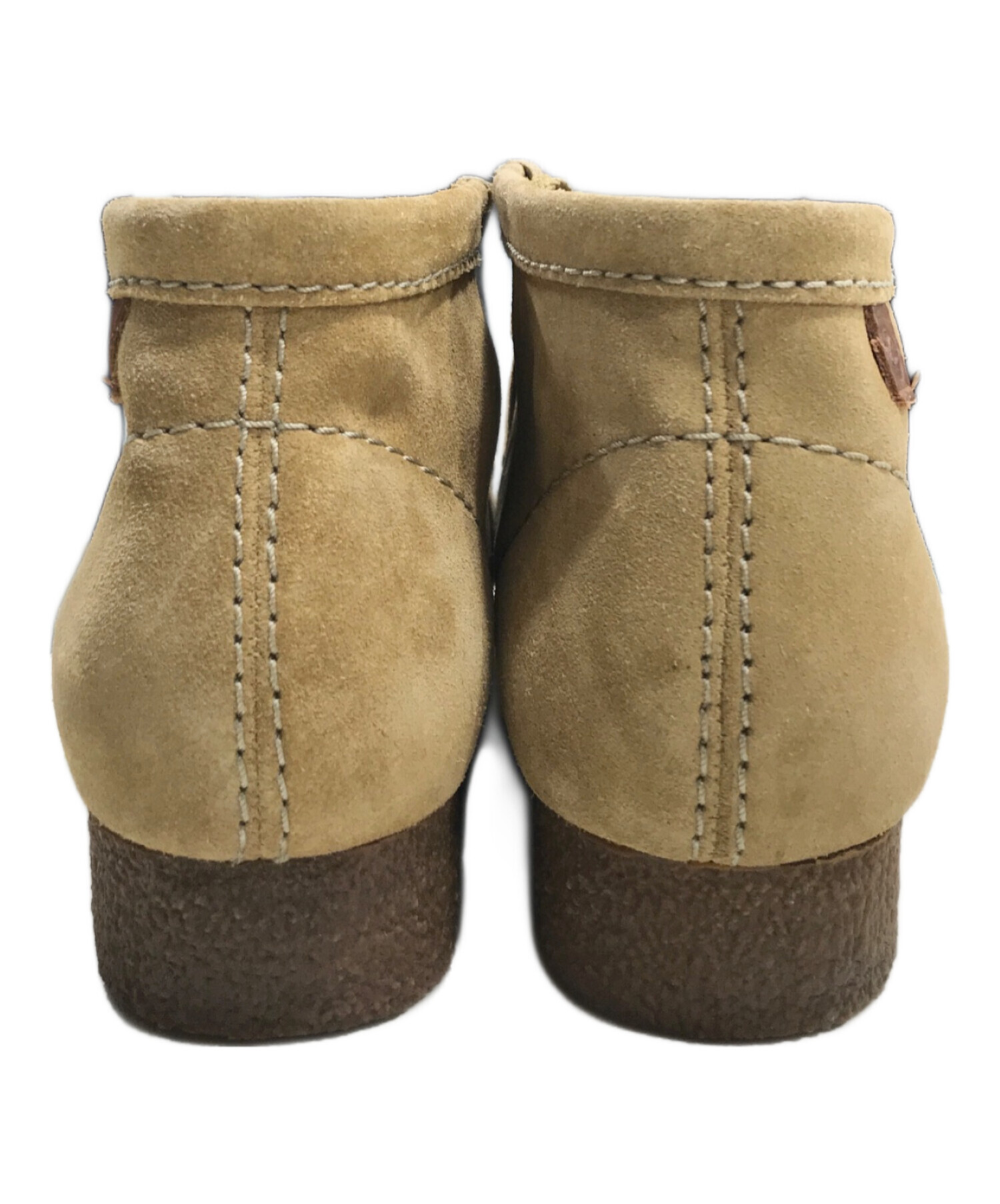 中古・古着通販】CLARKS (クラークス) ワラビーブーツ ブラウン サイズ