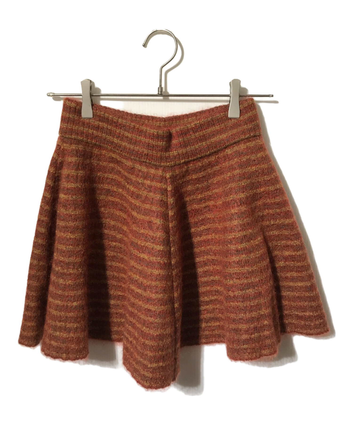 Vivienne Westwood RED LABEL ボーダー スカート 中古・古着通販】Vivienne Westwood RED LABEL (ヴィヴィアンウエスト