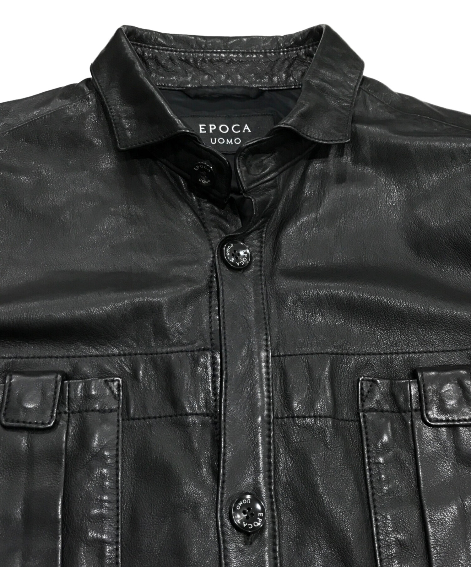 中古・古着通販】EPOCA UOMO (エポカ ウォモ) ラムレザージャケット