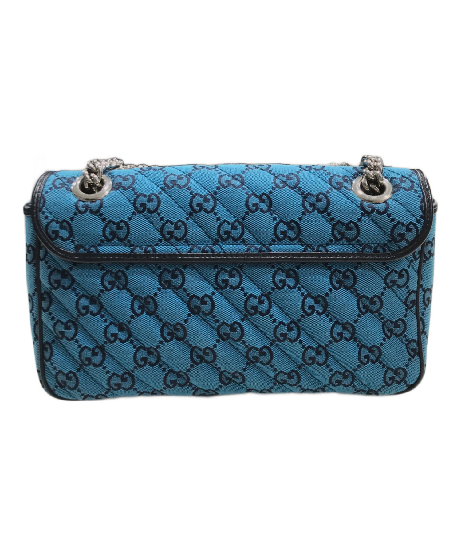 GUCCI キルティングショルダーバッグ 中古・古着通販】GUCCI (グッチ) GGマーモントキルティングショルダー