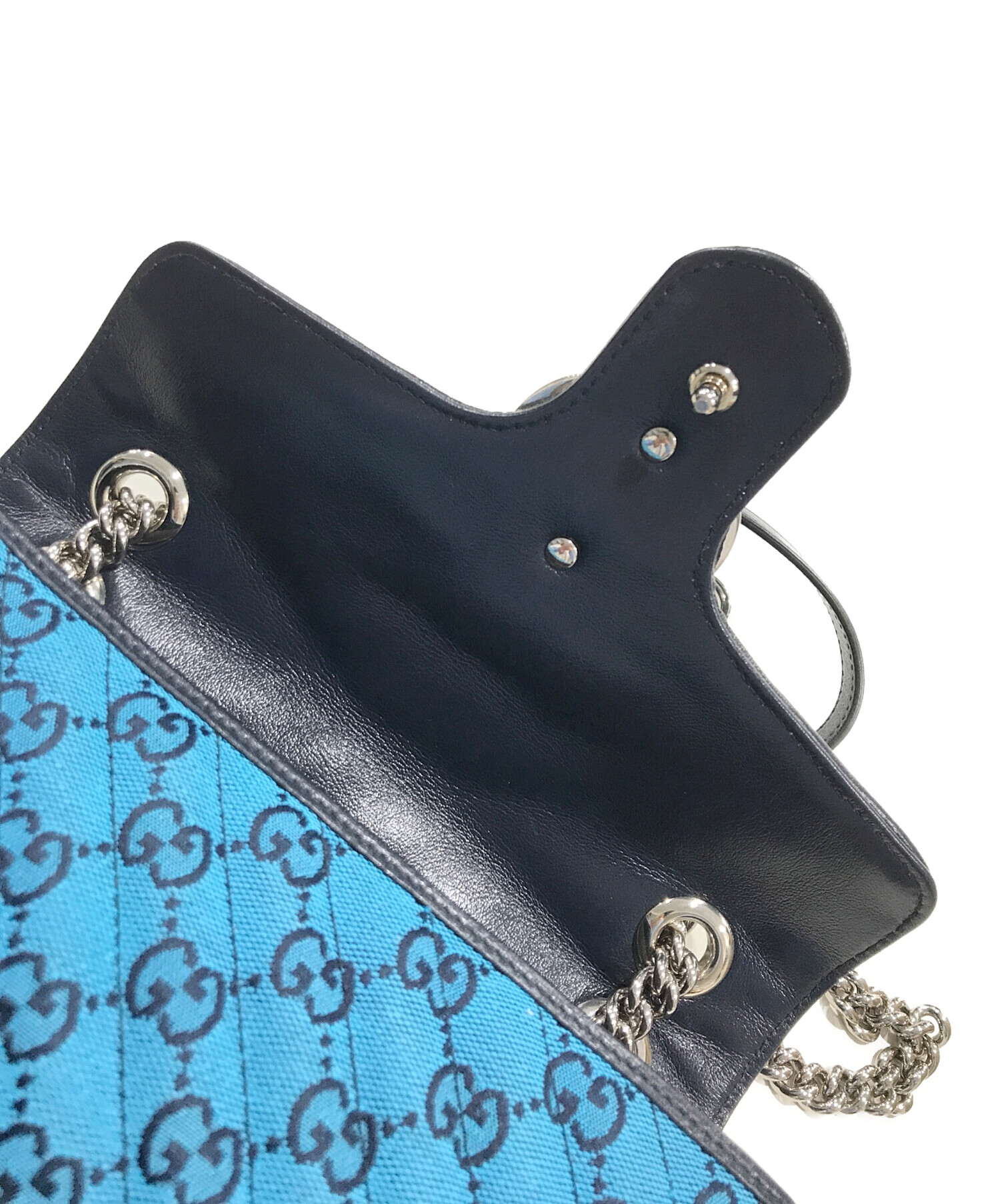 中古・古着通販】GUCCI (グッチ) GGマーモントキルティングショルダー