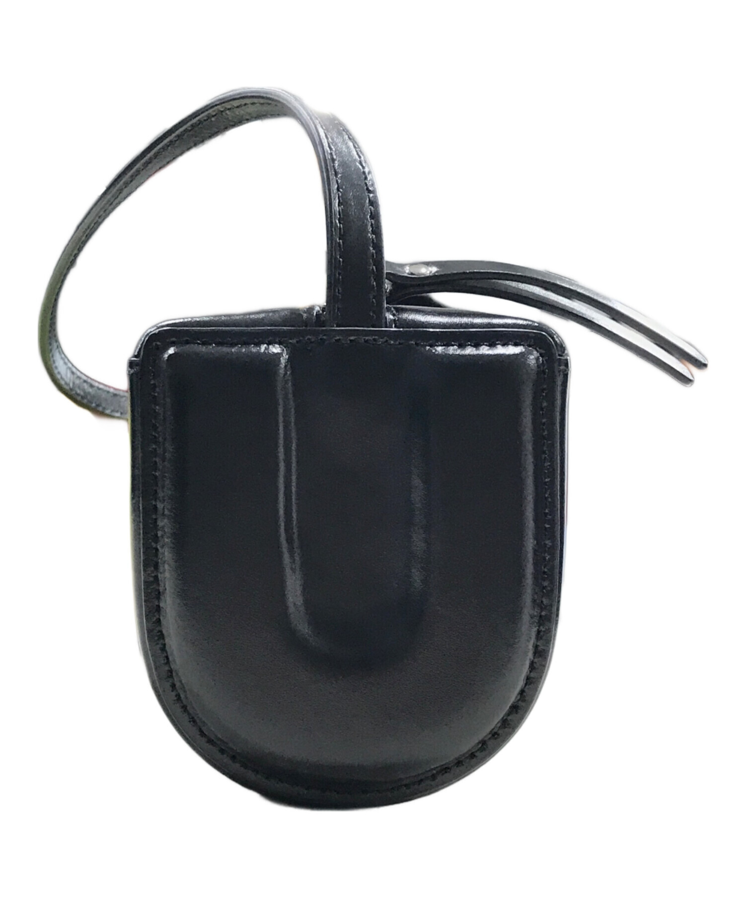 中古・古着通販】OSOI (オソイ) SPELLING BAG U/ハンドバッグ ブラック