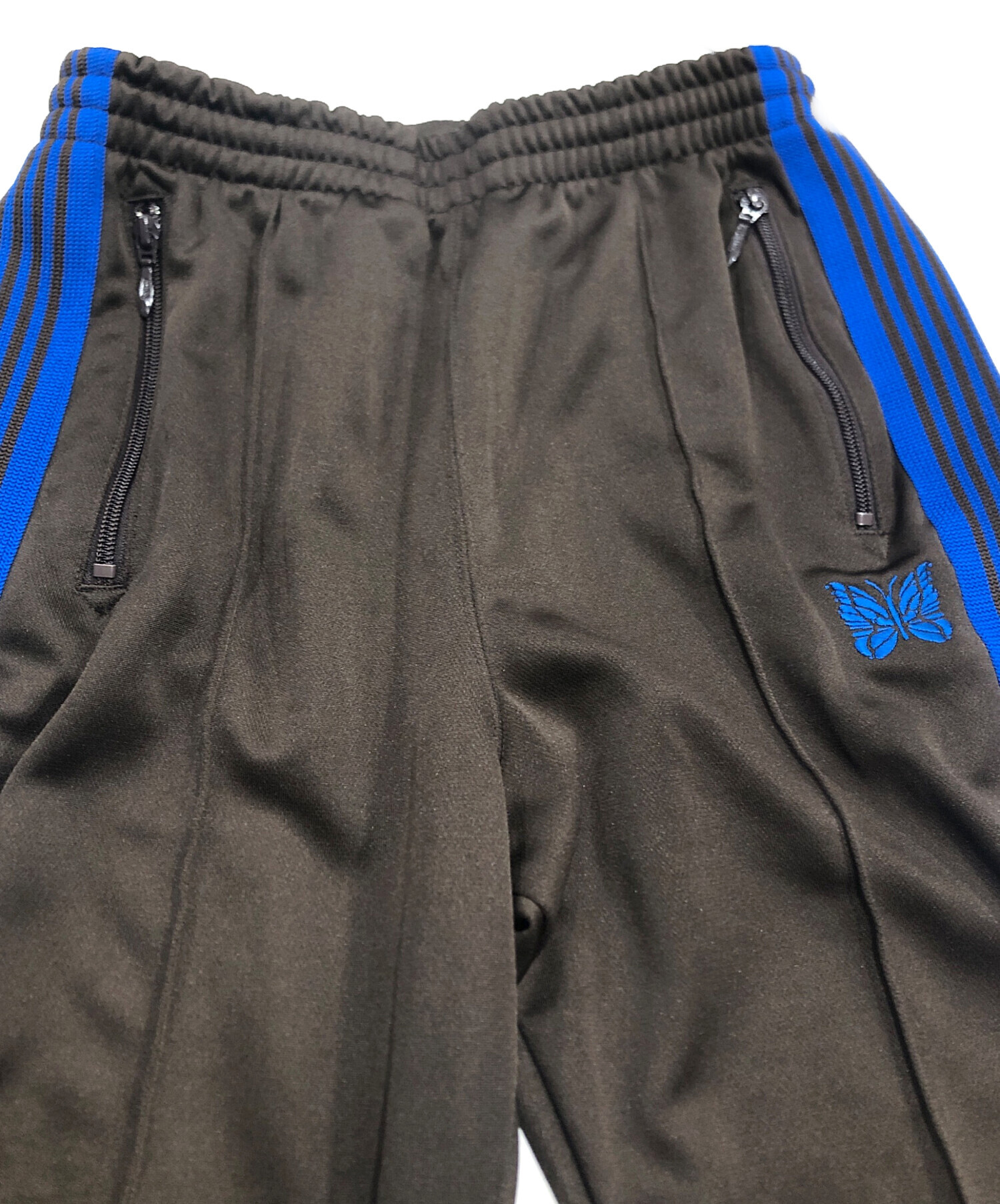 中古・古着通販】Needles (ニードルズ) フレアトラックパンツ ブラウン
