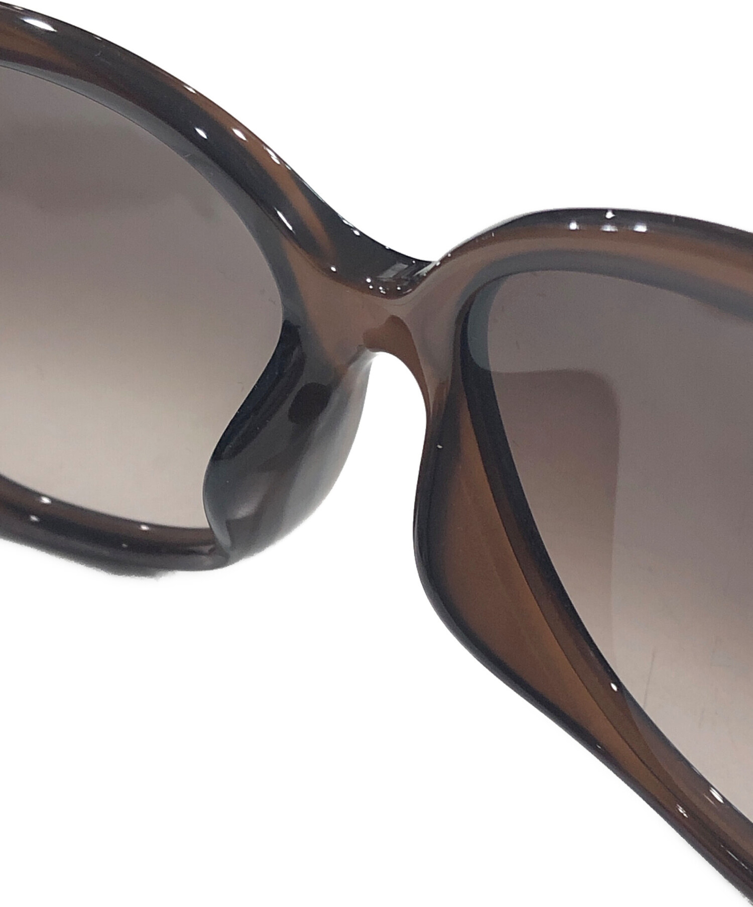 中古・古着通販】GUCCI (グッチ) GGシェリーラインサングラス ブラウン