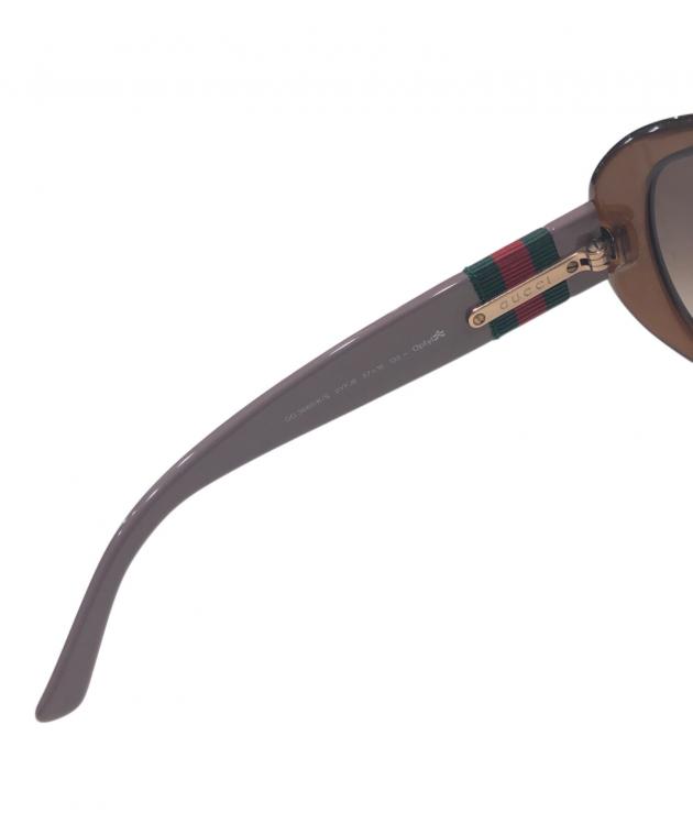 中古・古着通販】GUCCI (グッチ) GGシェリーラインサングラス ブラウン
