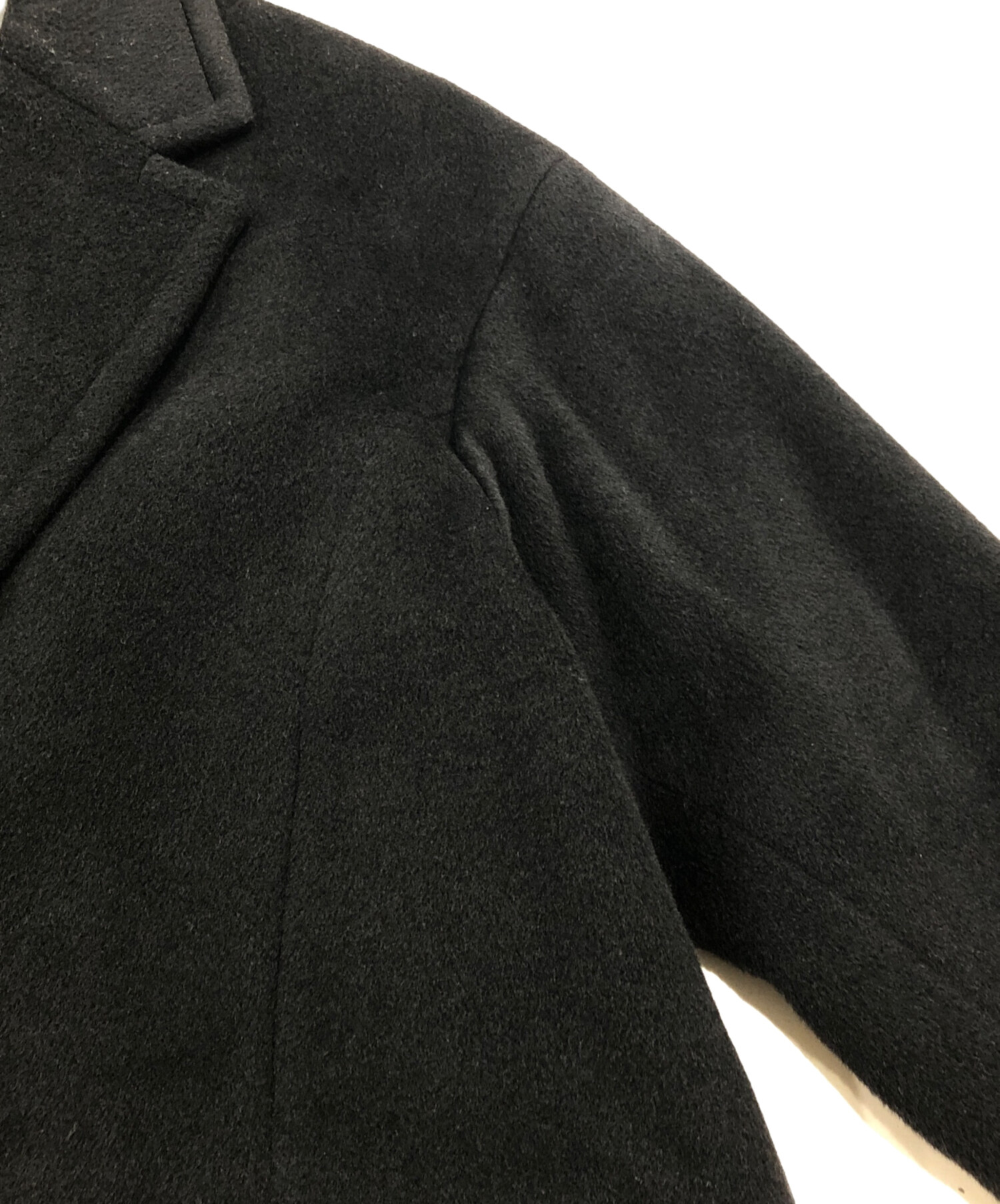 希少 92年製 トリコ コムデギャルソン 上質 変形 チェック チェスターコート 中古・古着通販】tricot COMME des GARCONS (トリココムデギャルソン
