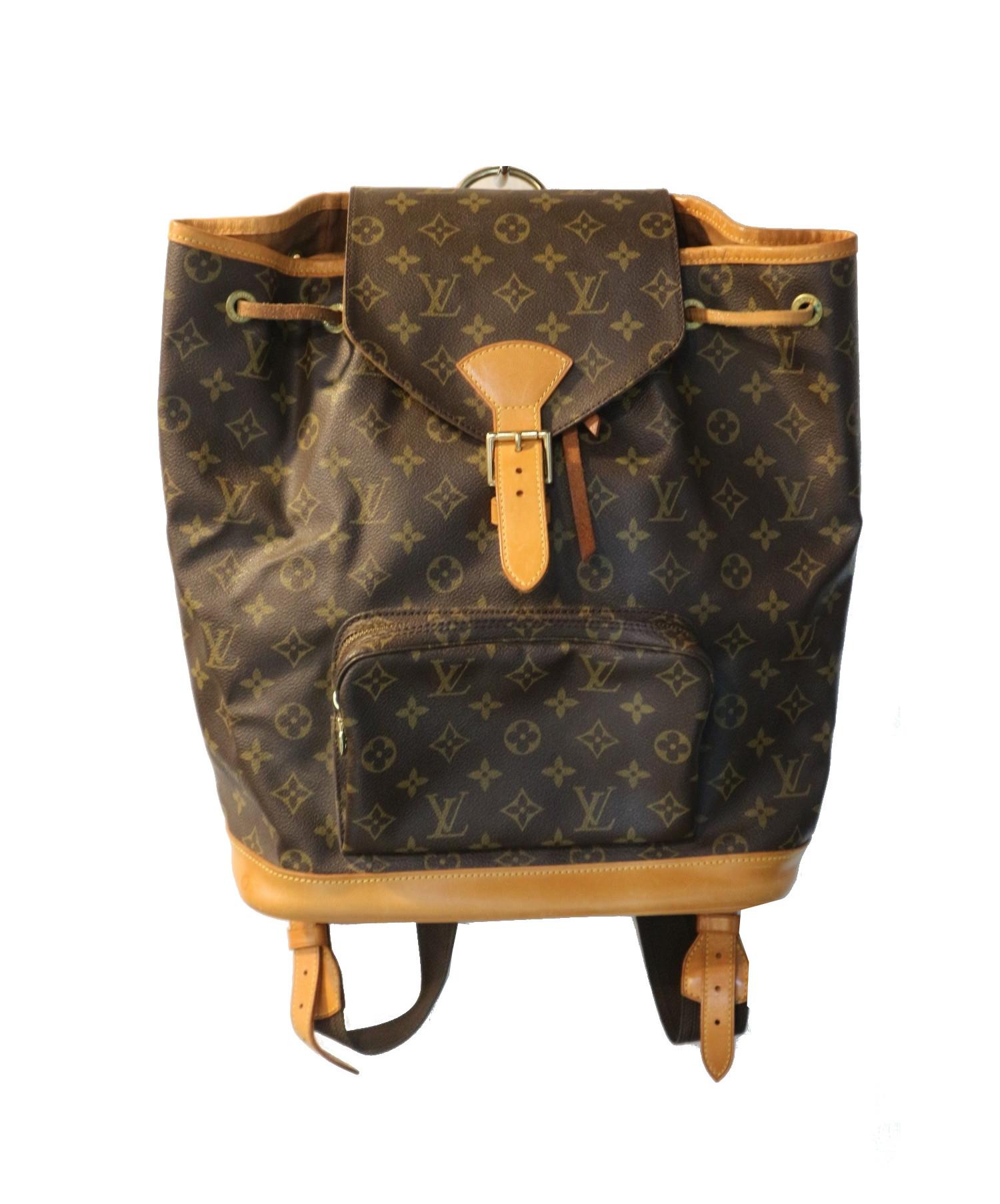 中古・古着通販】LOUIS VUITTON (ルイヴィトン) モンスリGM ブラウン