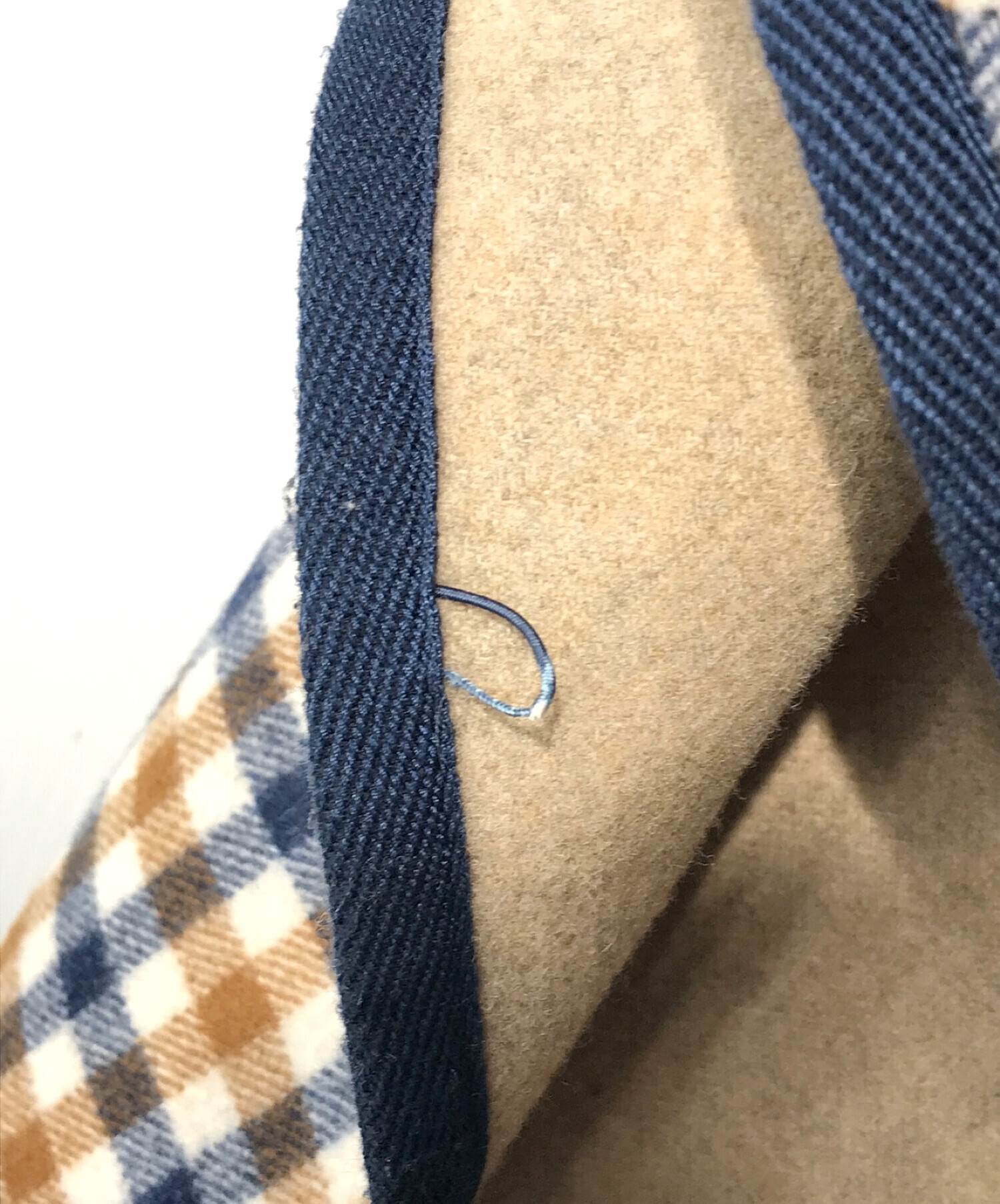 美品✨ Weekend Max Mara リバーシブル ケープコート チェック （中古 