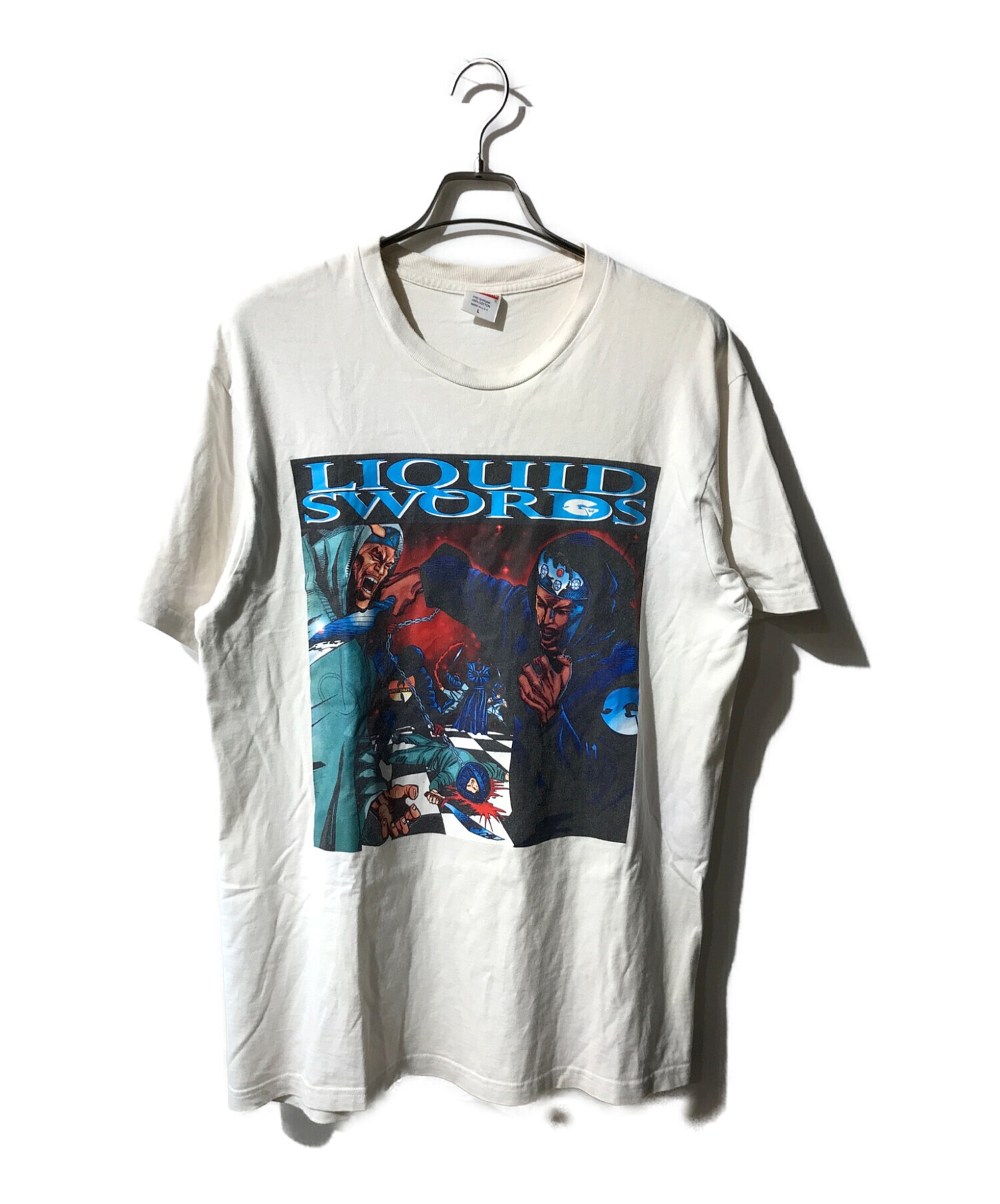中古・古着通販】Supreme (シュプリーム) LIQUID SWORDS Tee ホワイト 
