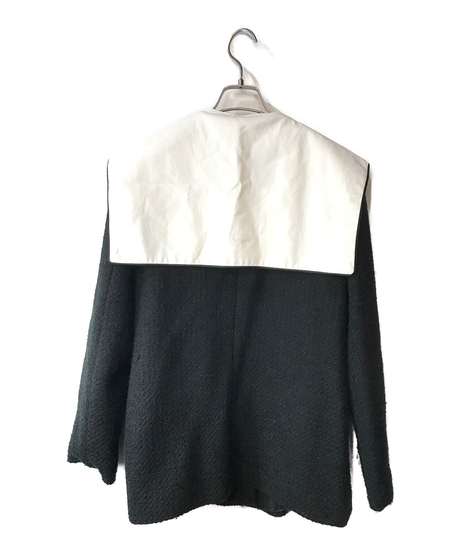中古・古着通販】samoyed (サモエド) Sailor Tweed Jacket ブラック