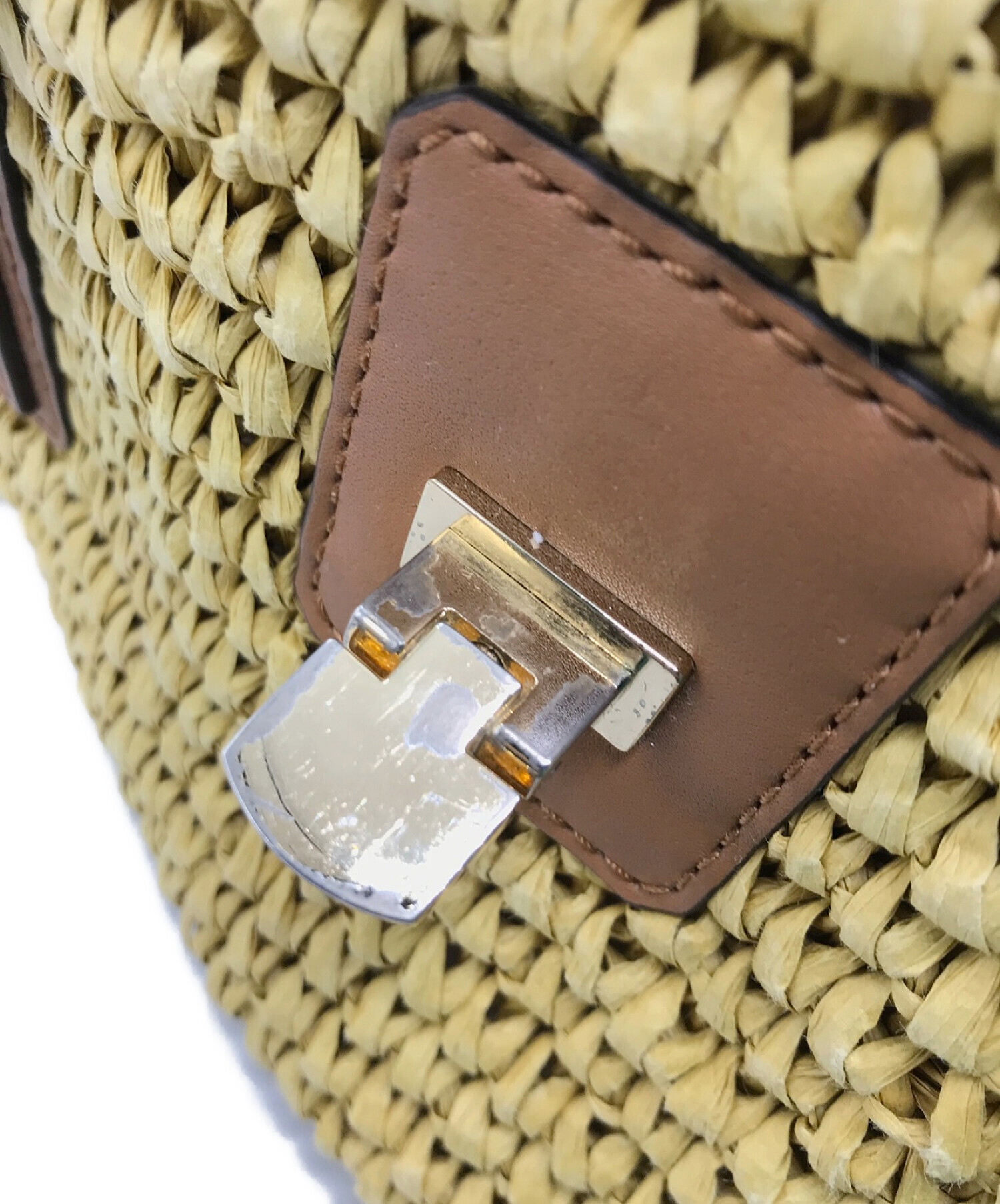 中古・古着通販】MICHAEL KORS (マイケルコース) カゴバッグ