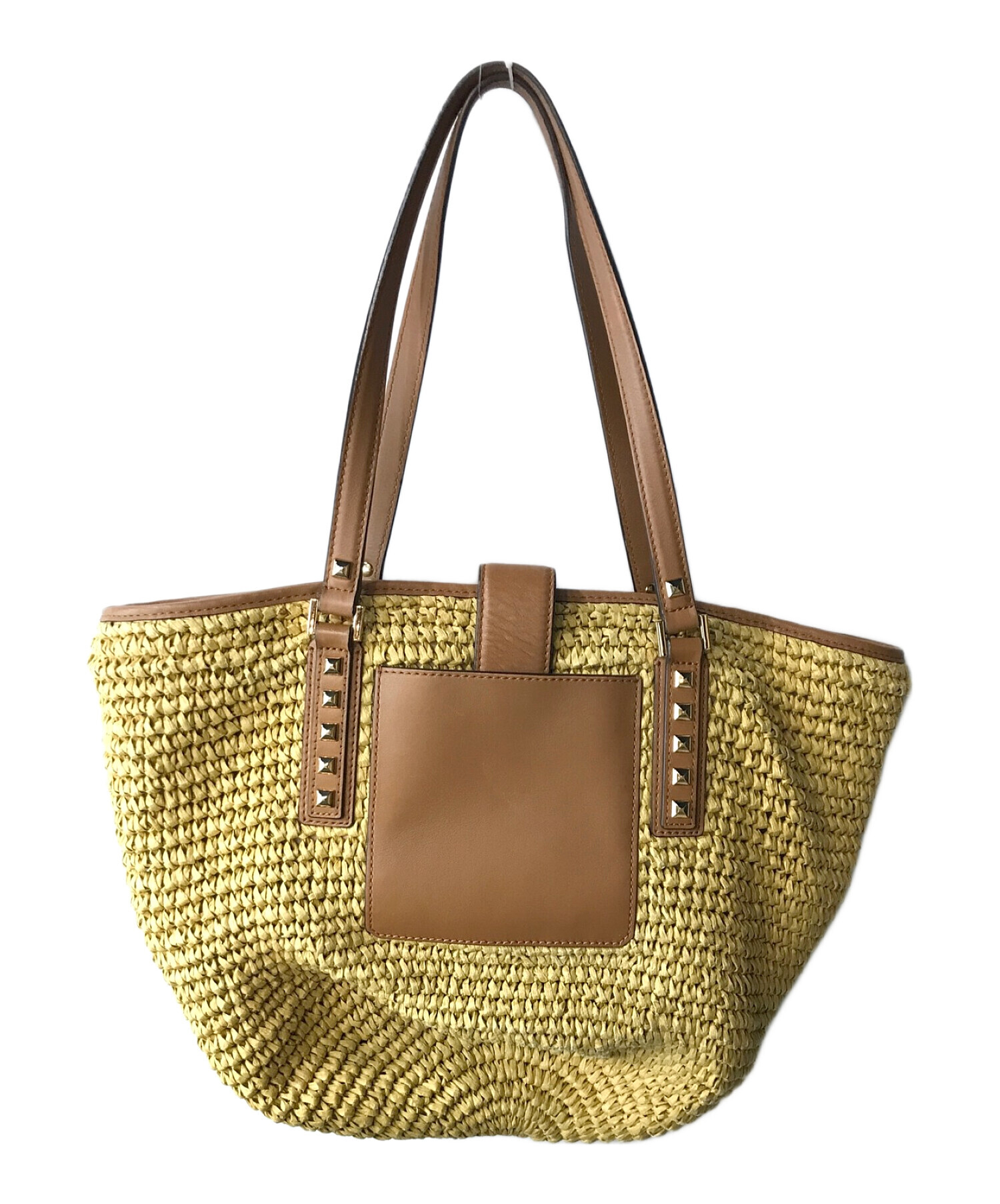 中古・古着通販】MICHAEL KORS (マイケルコース) カゴバッグ 中古・古着通販】MICHAEL KORS (マイケルコース) カゴバッグ