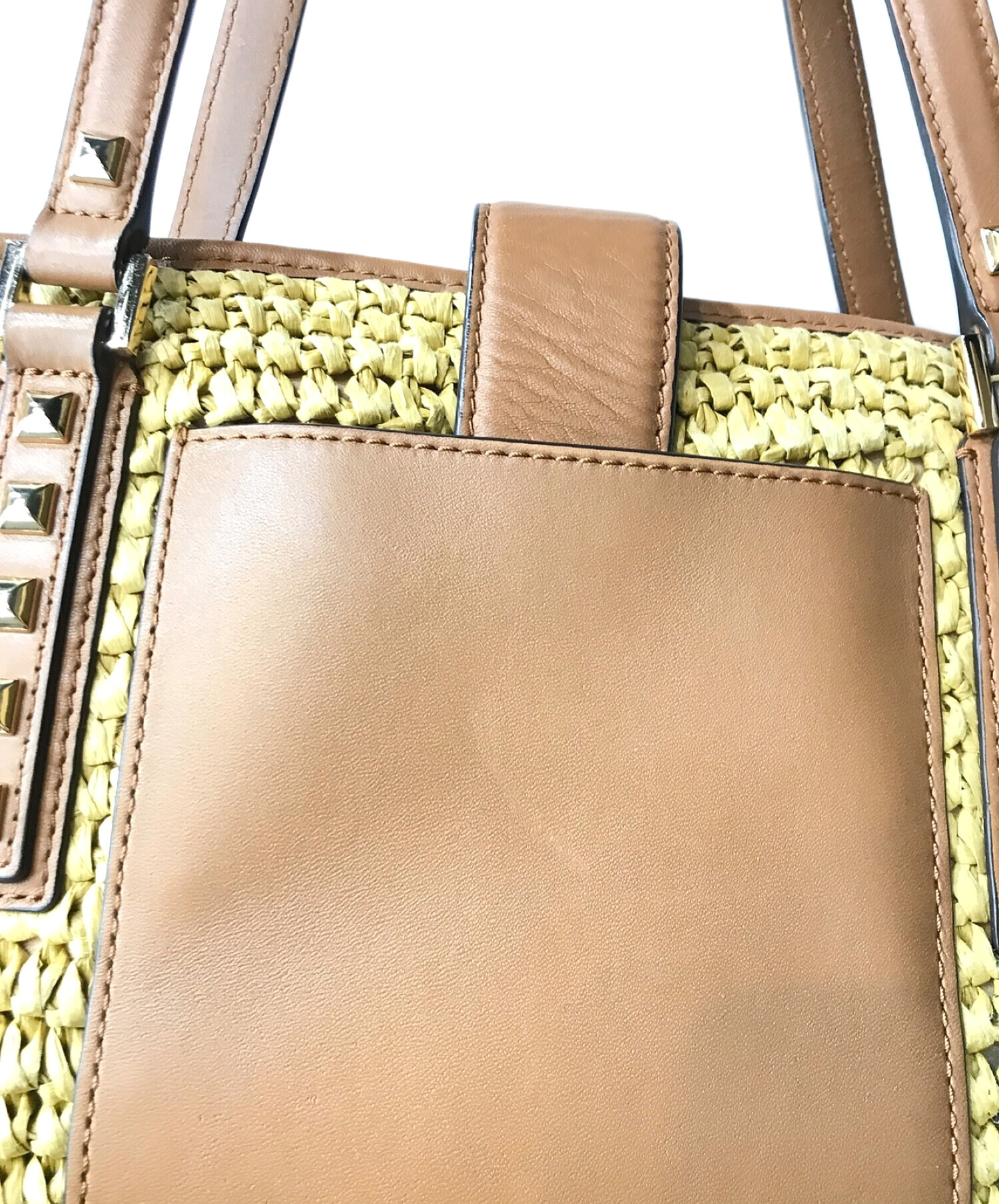 中古・古着通販】MICHAEL KORS (マイケルコース) カゴバッグ