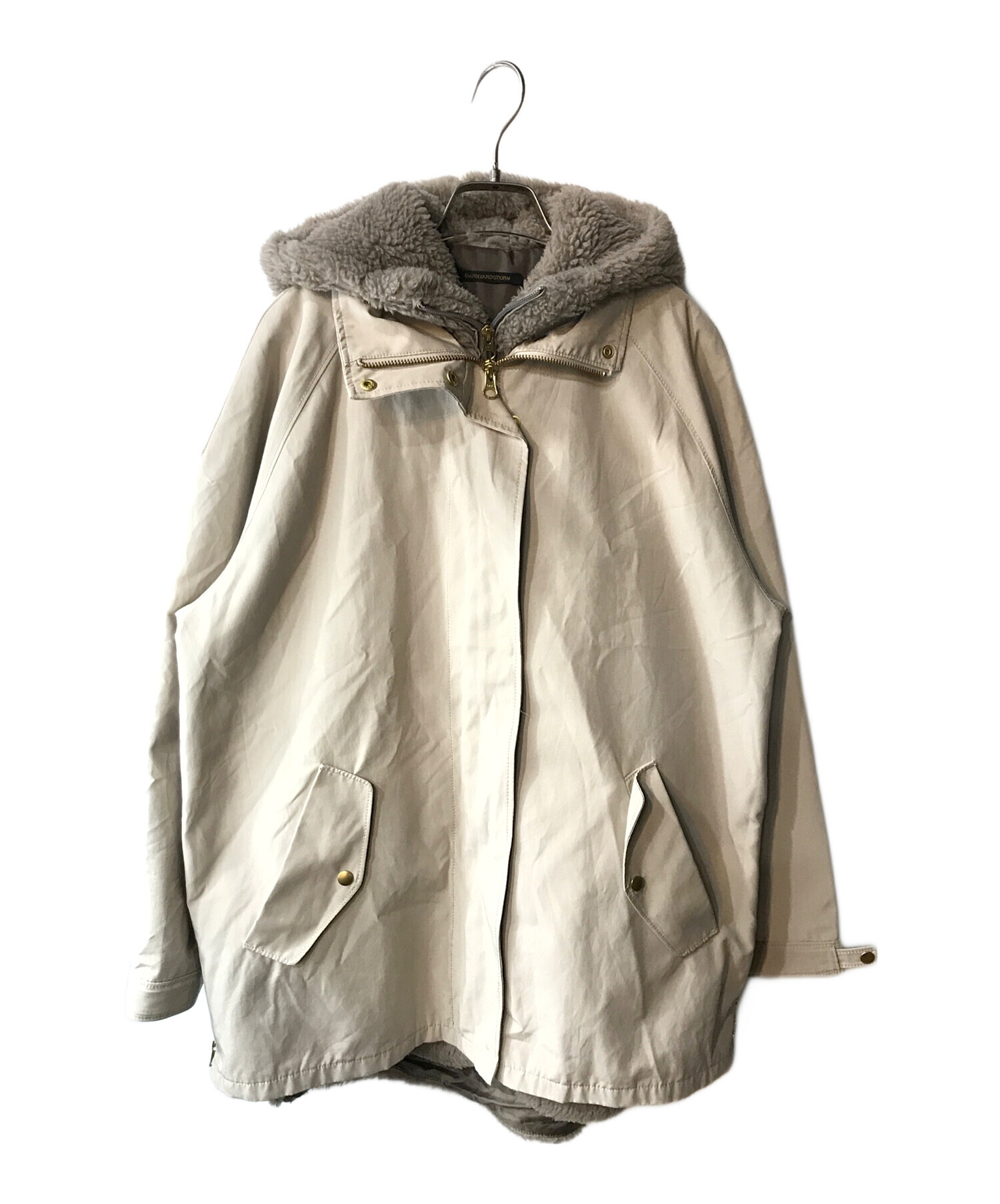 バンヤードストーム　マウンテンパーカー　ボアライナー付き　ベージュ　アウター 中古・古着通販】BARNYARDSTORM (バンヤードストーム) ボアライナー付