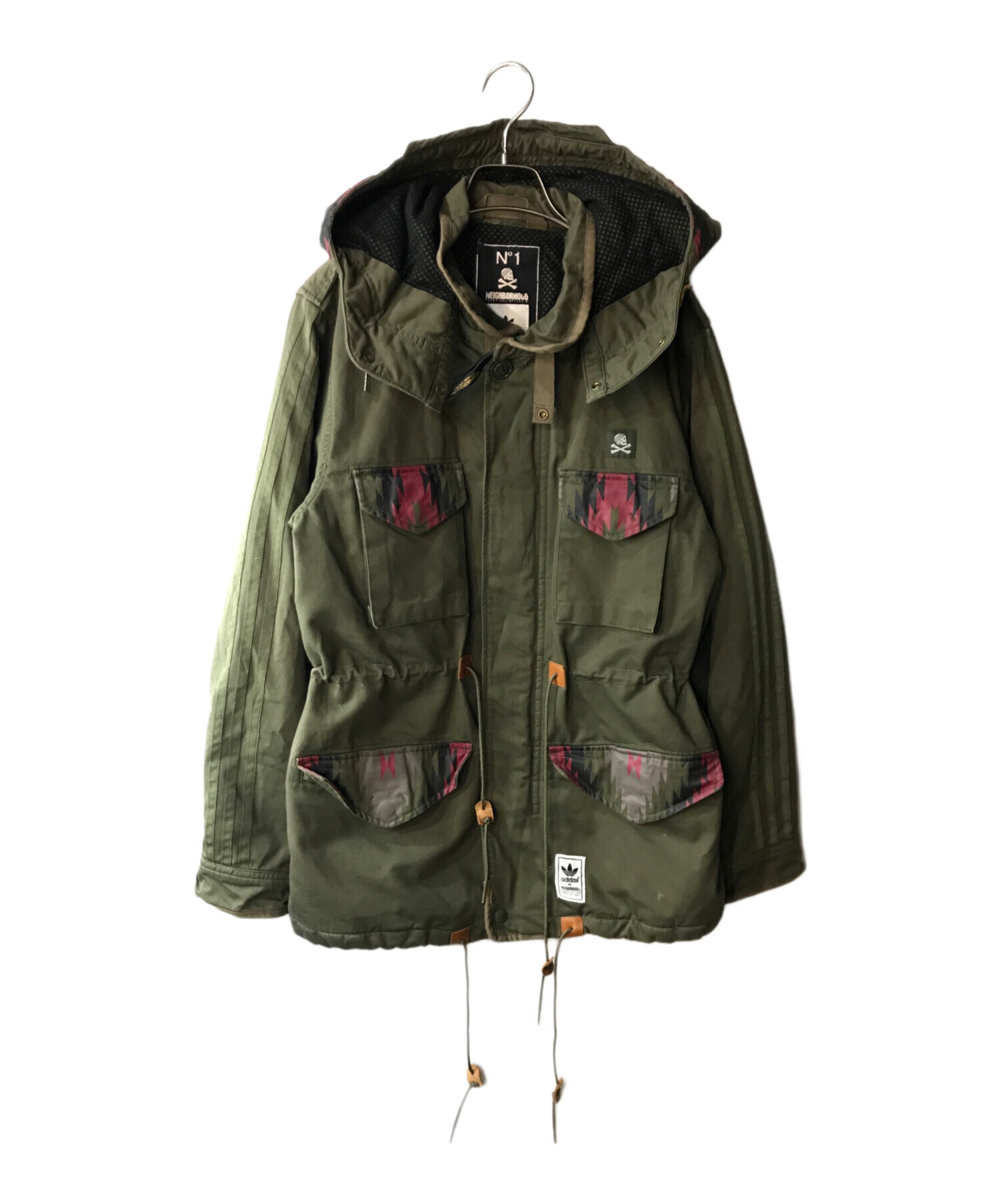 NEIGHBORHOOD ミリタリージャケット オリーブ NEIGHBORHOOD ミリタリージャケット Lサイズ オリーブ