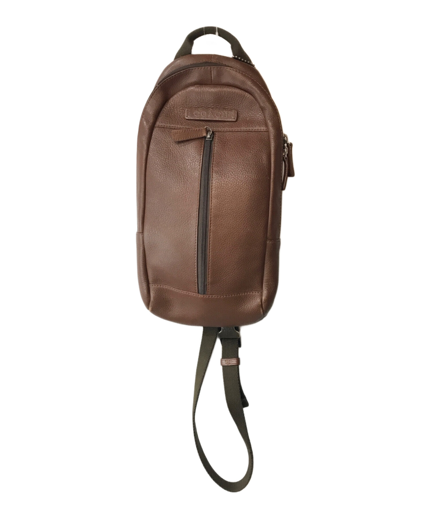 中古・古着通販】COACH (コーチ) レザーボディーバッグ｜ブランド