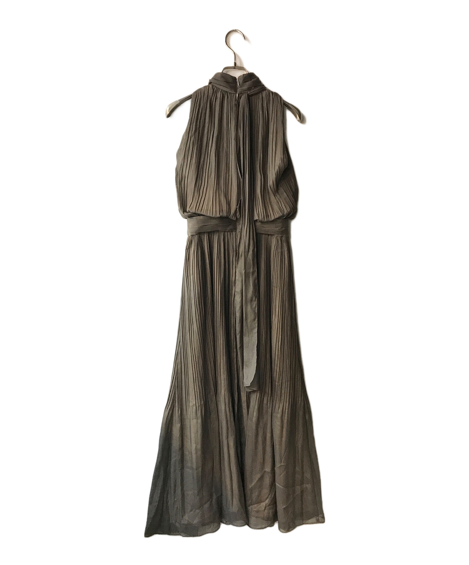 新品タグ付き SNIDEL シフォンプリーツフレアワンピース 0サイズ SNIDEL（スナイデル）の「シフォンプリーツフレアワンピース