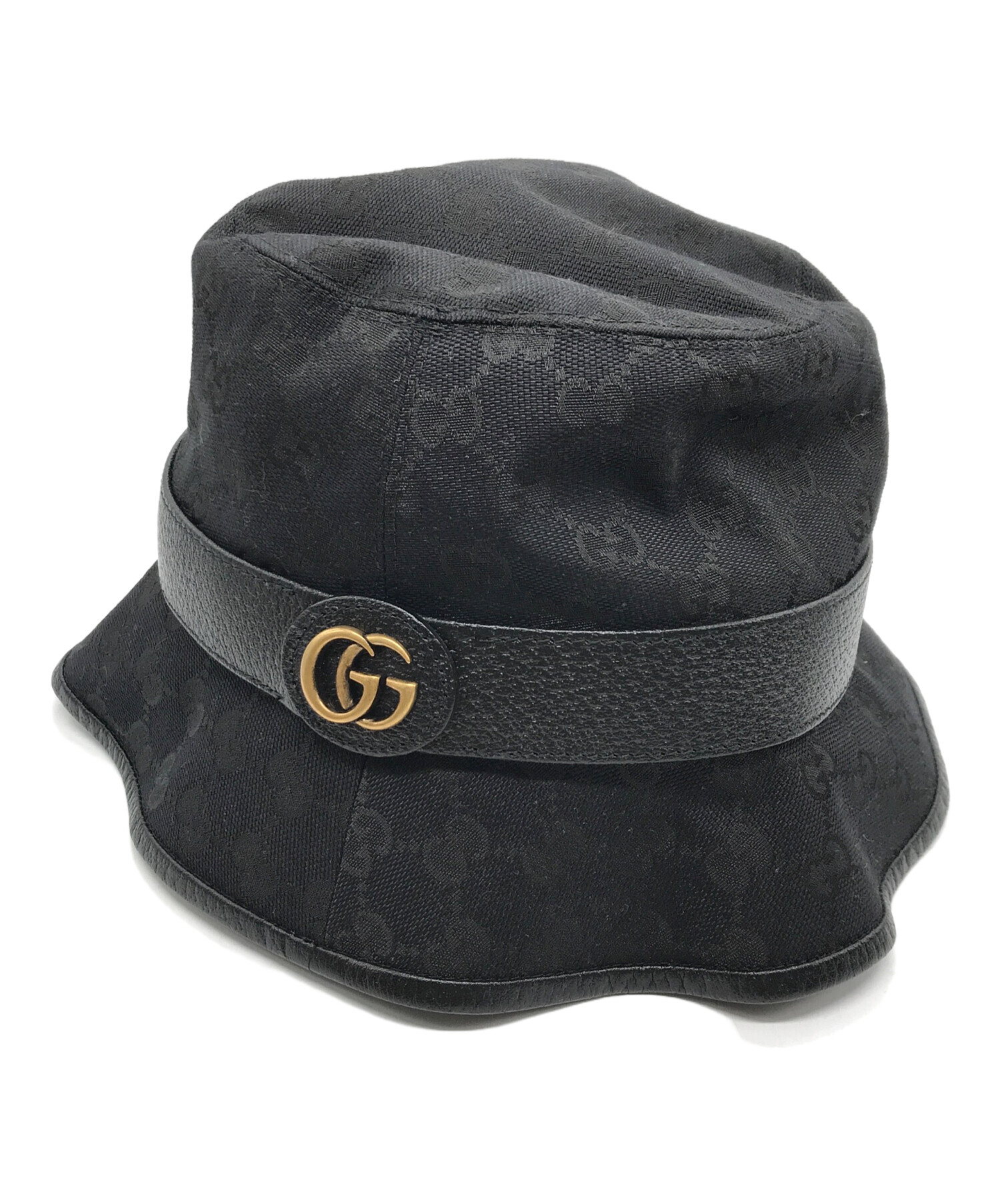 中古・古着通販】GUCCI (グッチ) GGキャンバス フェドラハット 