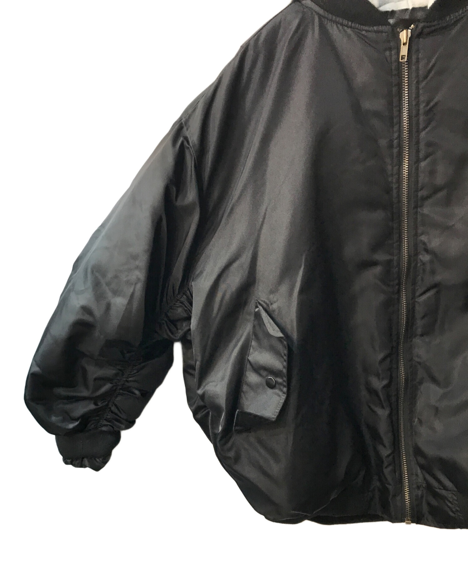 中古・古着通販】MINSOBI (ミンソビ) シャーリングミリタリー 