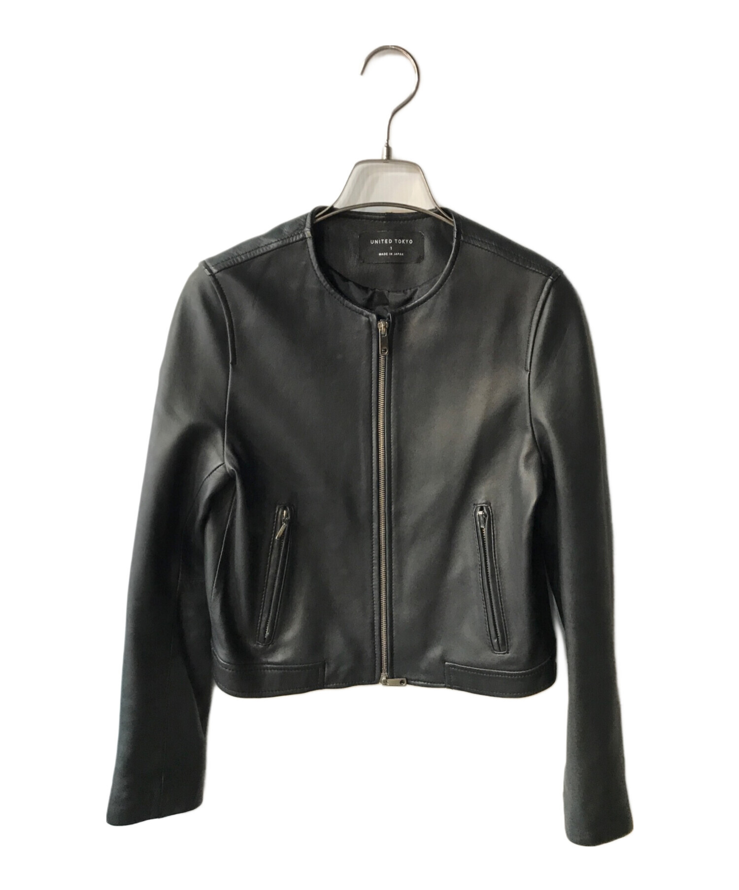 UNITEDTOKYO ユナイテッドトウキョウ シープスキンレザージャケット L 中古・古着通販】UNITED TOKYO (ユナイテッドトーキョー) シープスキン