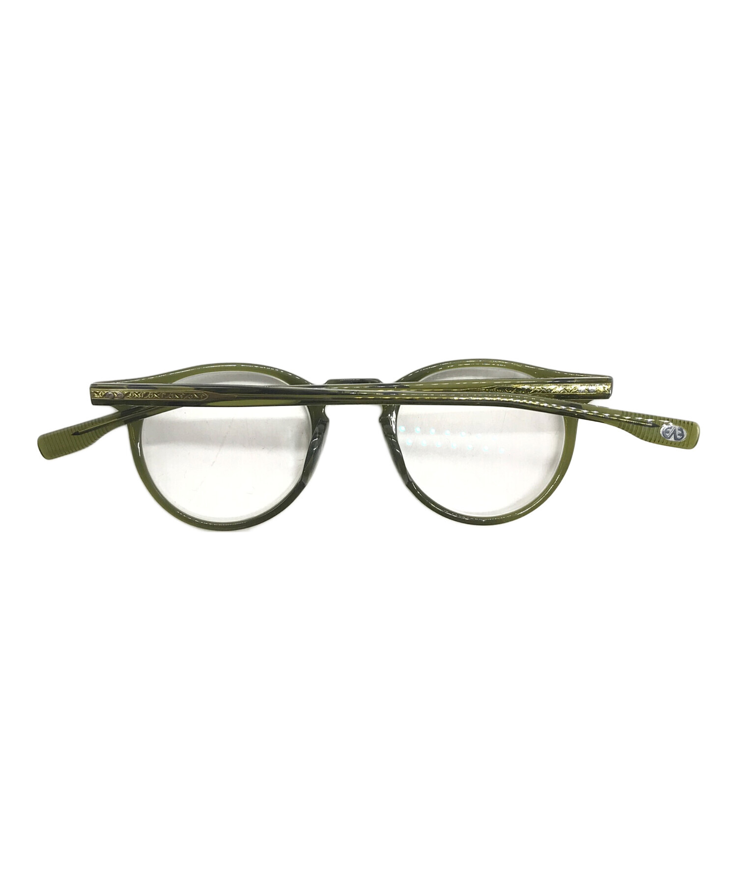中古・古着通販】EYEVAN (アイヴァン) Stag 45 / 眼鏡 グリーン サイズ 