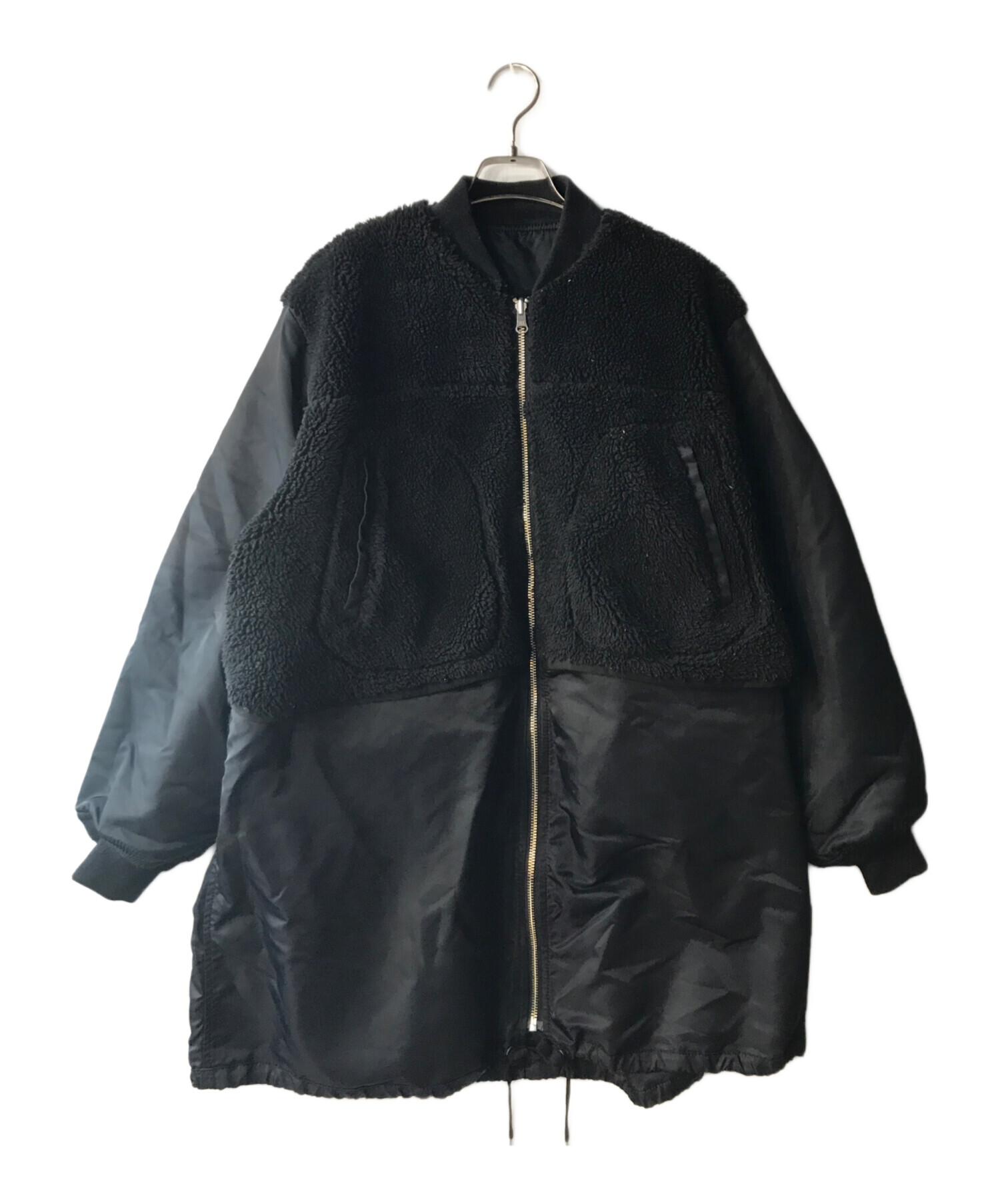 Adam et Rope　MA1ボアリバーシブルコート【FREESIZE】 中古・古着通販】Adam et Rope (アダムエロペ) MA-1ボアリバーシブル