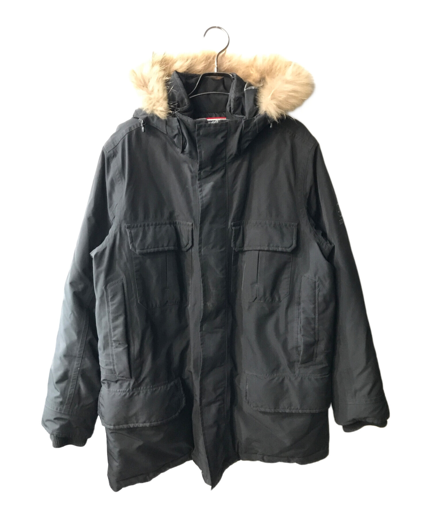 中古・古着通販】AIGLE (エーグル) GORE-TEXダウンジャケット ブラック 
