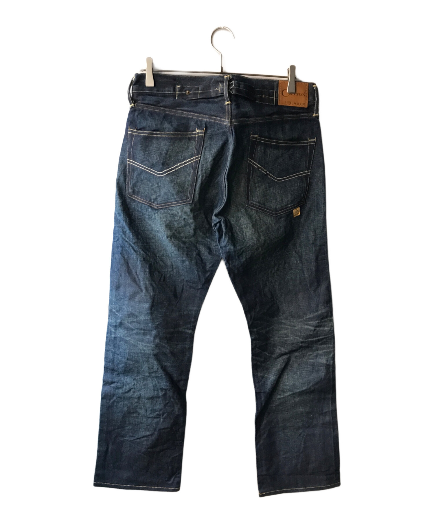 中古・古着通販】CANTON (キャントン) デニムパンツ インディゴ サイズ 