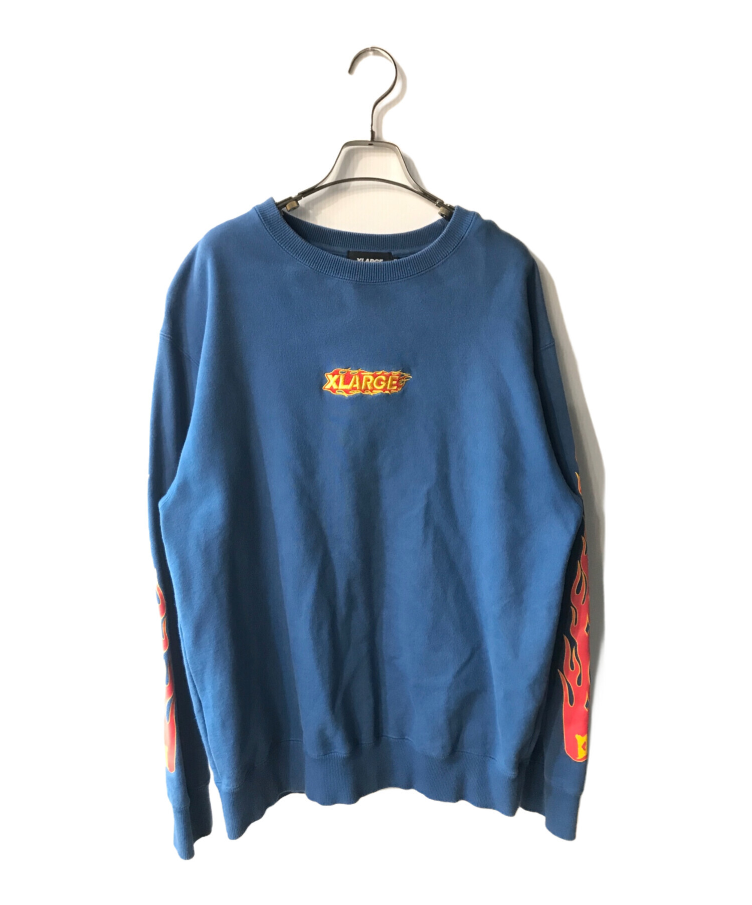 中古・古着通販】X-LARGE (エクストララージ) FIRE LOGO CREWNECK