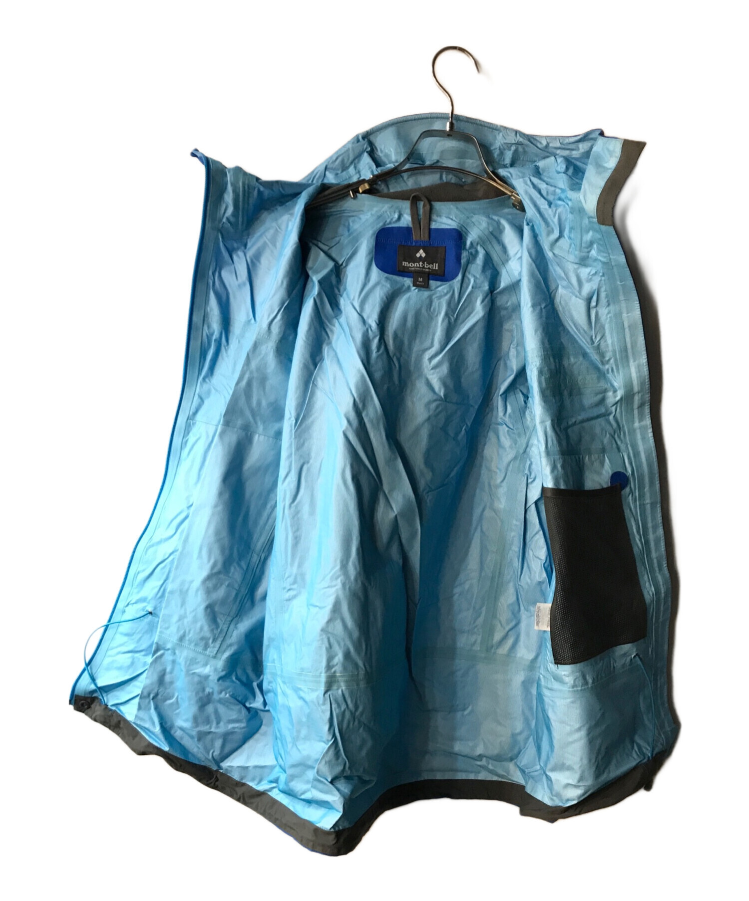 中古・古着通販】mont-bell (モンベル) ミディパーカー ブルー サイズ
