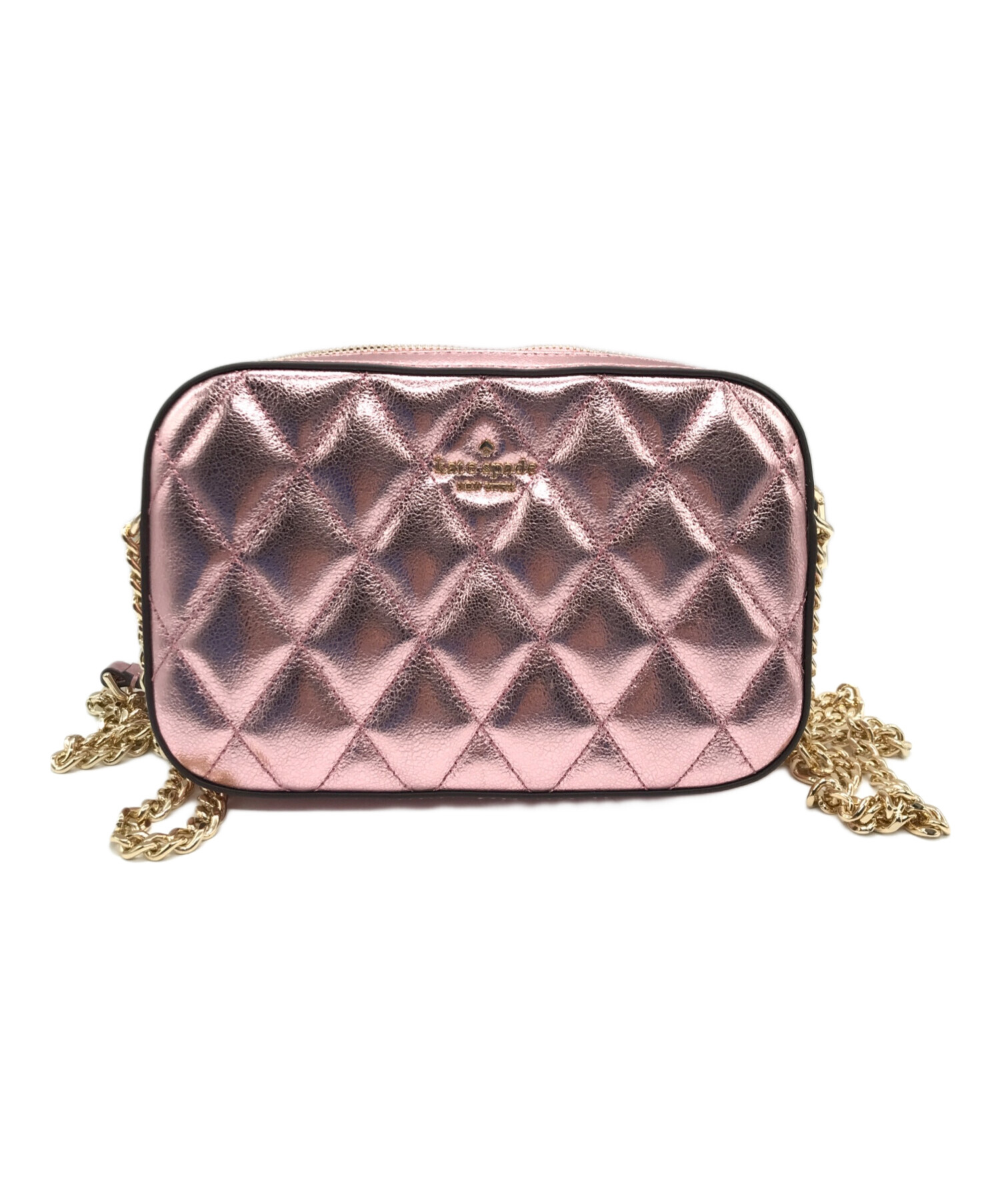 中古・古着通販】Kate Spade (ケイトスペード) キルティングメタリック 