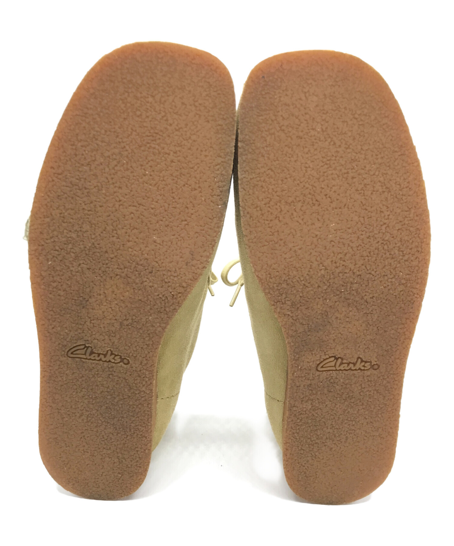 中古・古着通販】CLARKS (クラークス) WALLABEE BOOT2 ベージュ サイズ 
