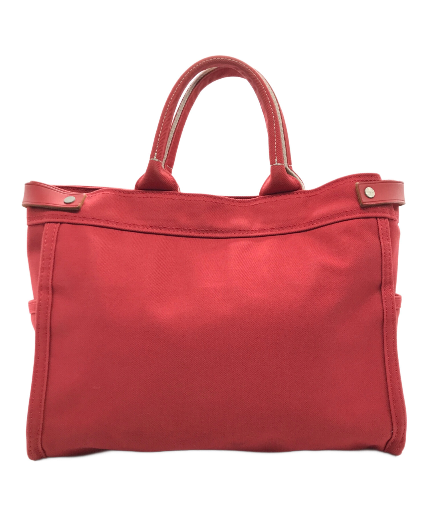 中古・古着通販】PORTER (ポーター) ネイキッドトートバッグ レッド