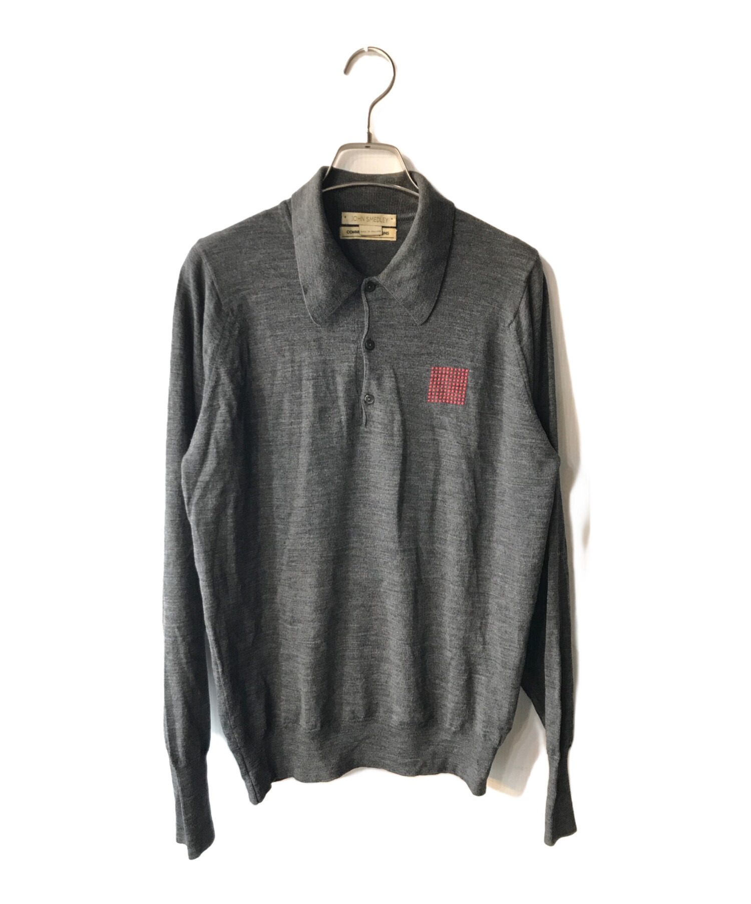 ジョンスメドレー　定番　ポロシャツ　かグレー　S 美品　イギリス製 中古・古着通販】COMME des GARCONS (コムデギャルソン) JOHN SMEDLEY