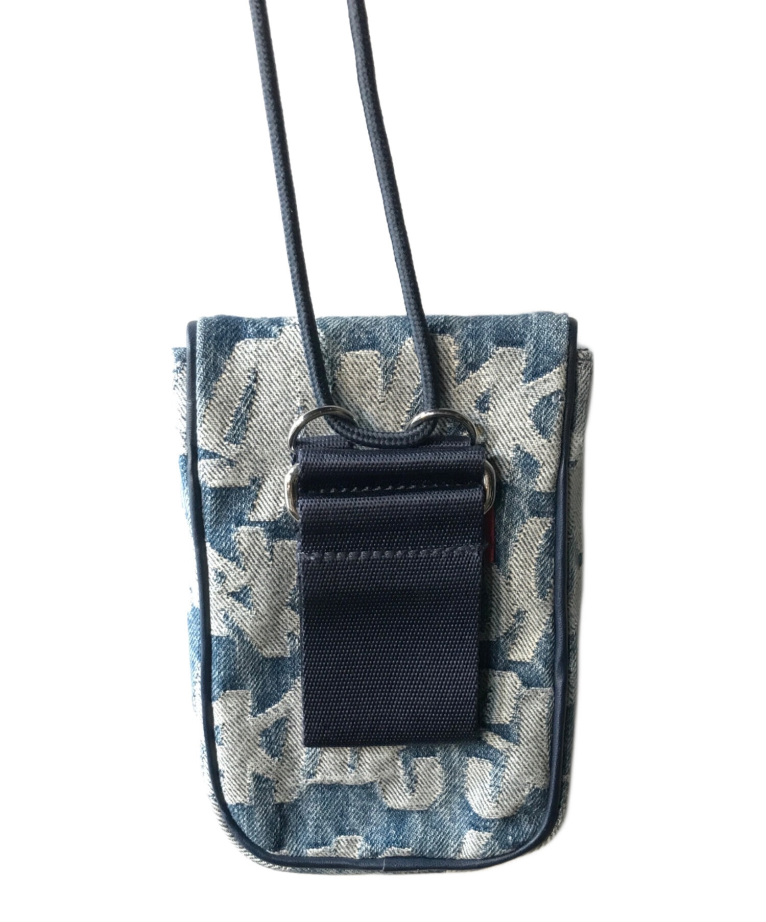 Supreme シュプリームFat Tip Jacquard Denim Neck Pouch Fat Tip 