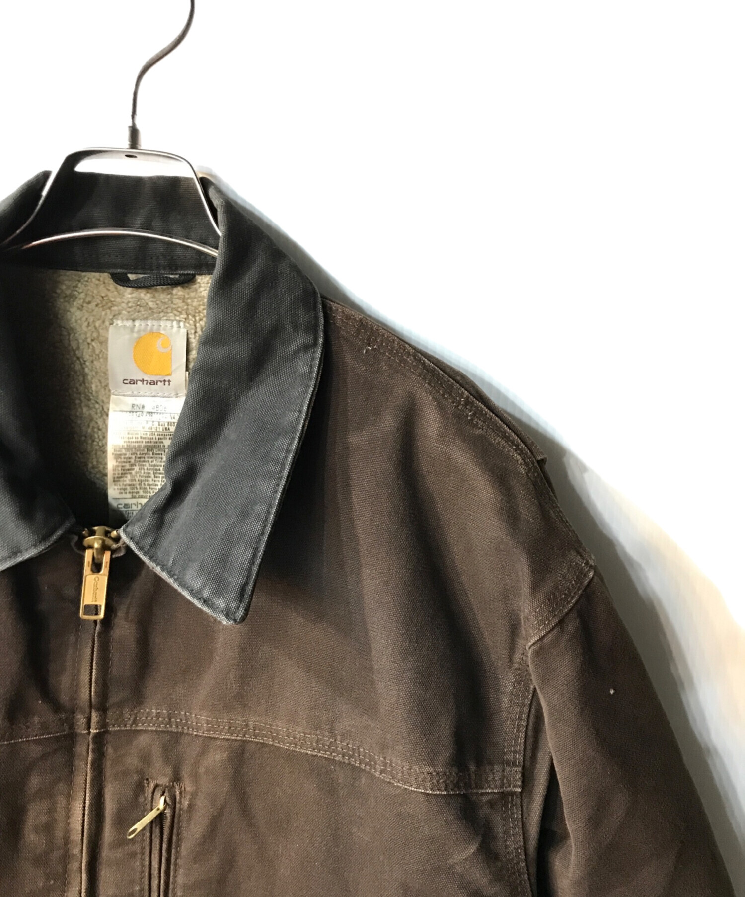 中古・古着通販】CarHartt (カーハート) Duck Ridge Coat ブラウン