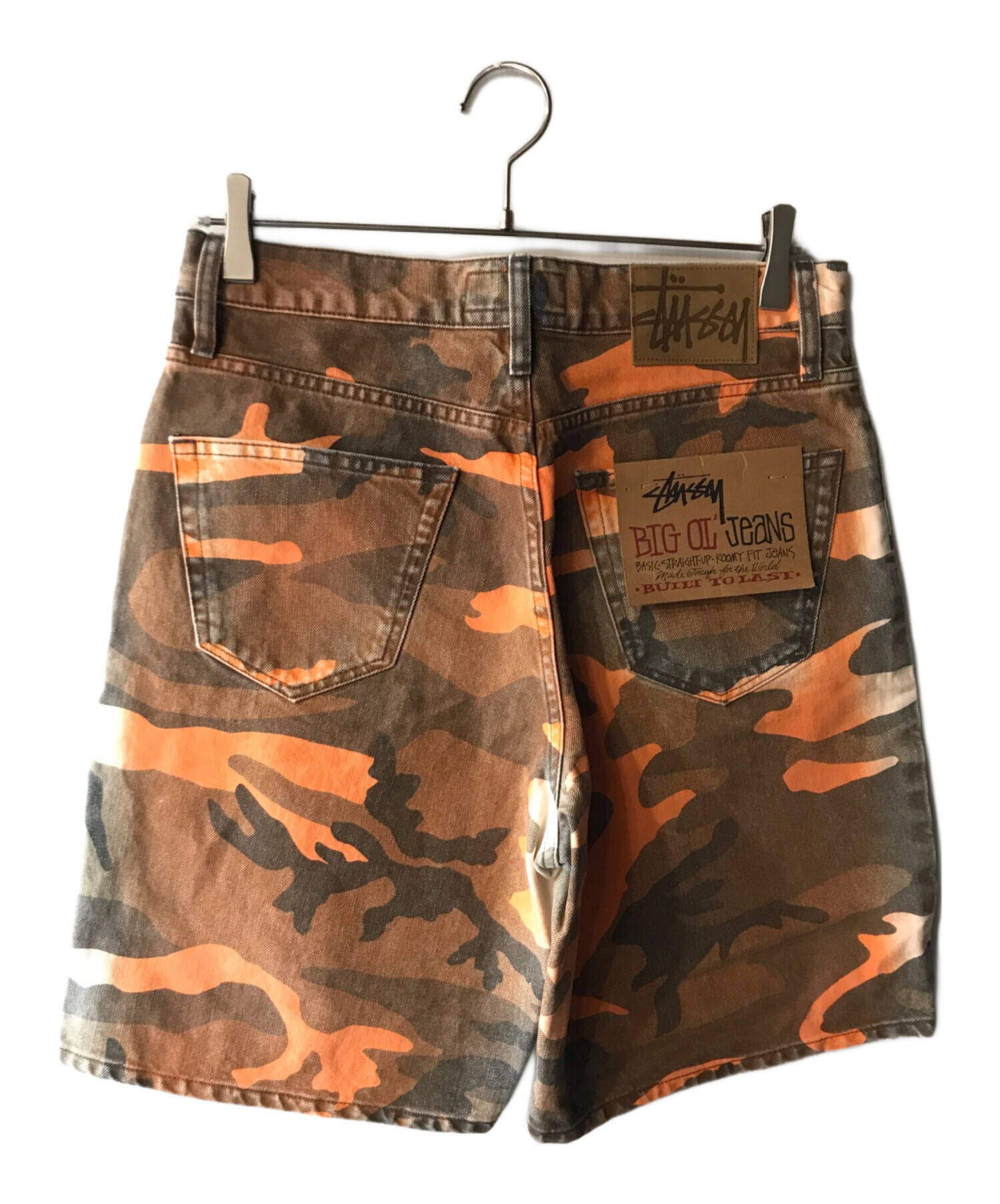 中古・古着通販】stussy (ステューシー) SPRAY DYE BIG OL' SHORTS