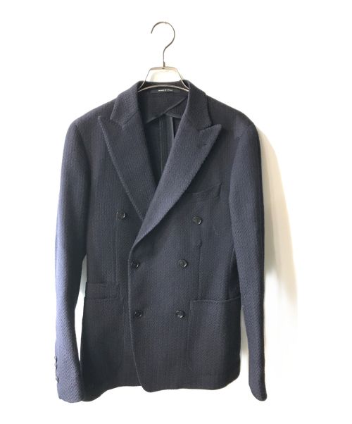 タリアトーレ　ネイビージャケット　サイズ46 Super100's ホップサックネイビージャケット【MONTECARLO